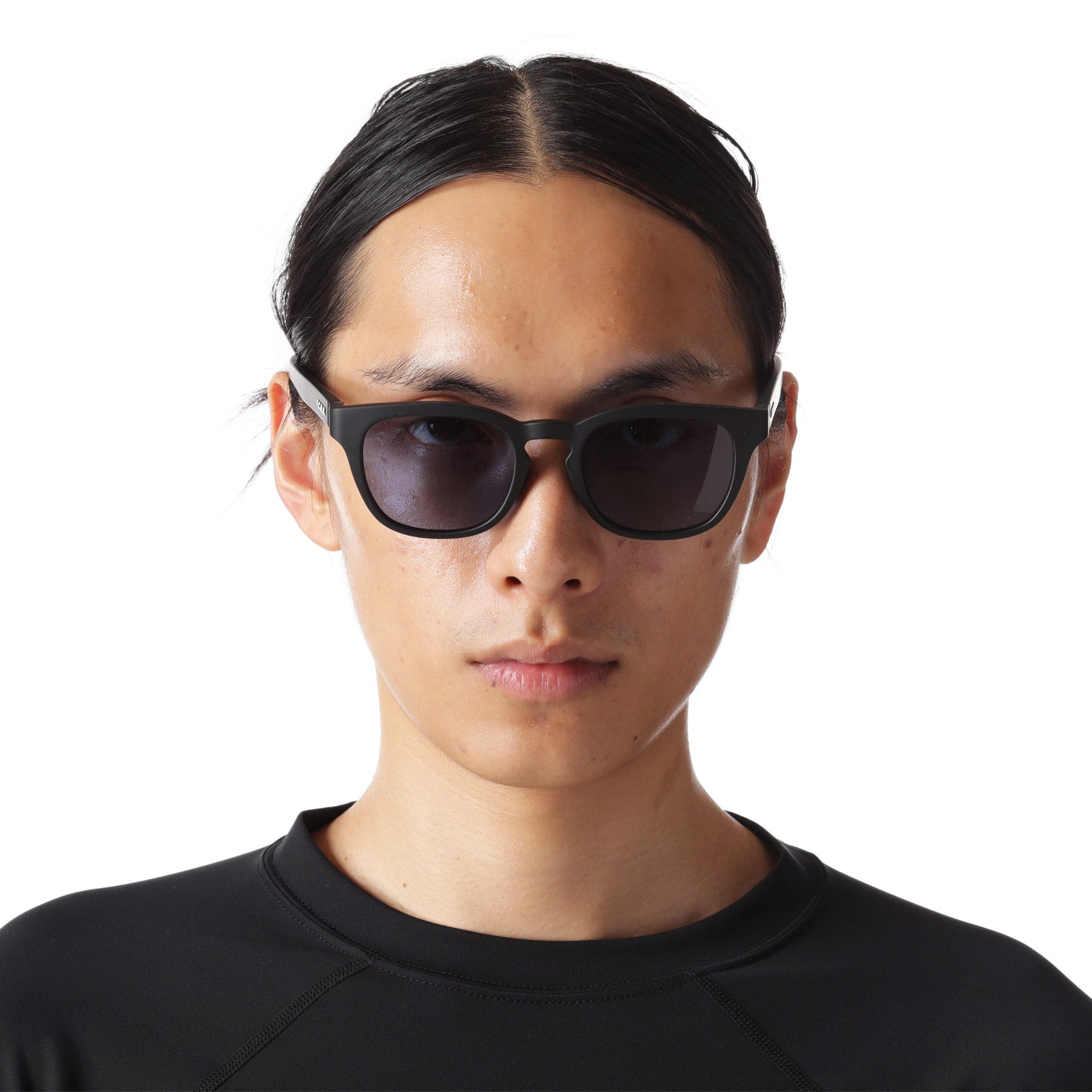 SOPH. | SQUARE SUNGLASSES(FREE MAT BLACK x BLUE):