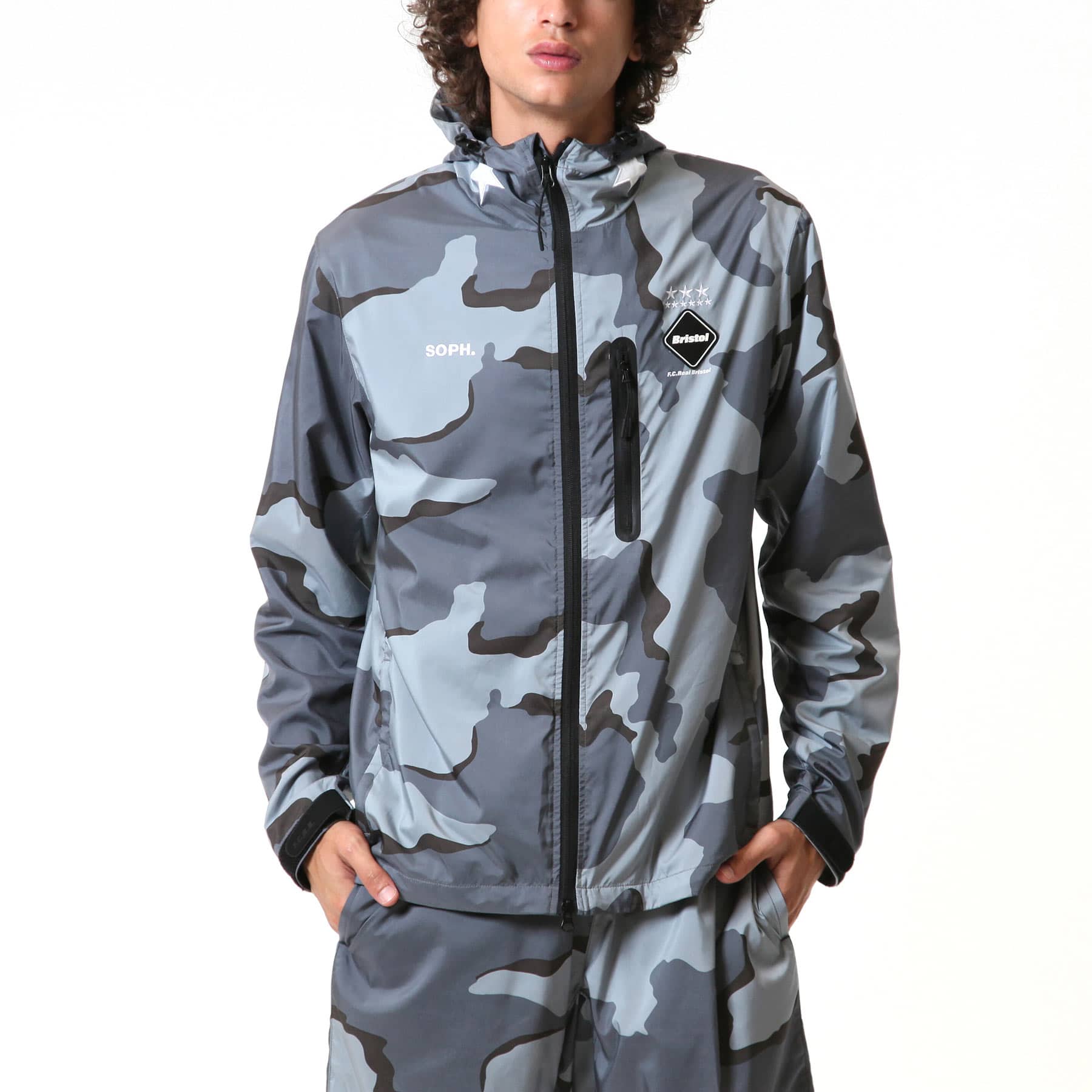 FCRB CAMOUFLAGE STAR PRACTICE JACKET