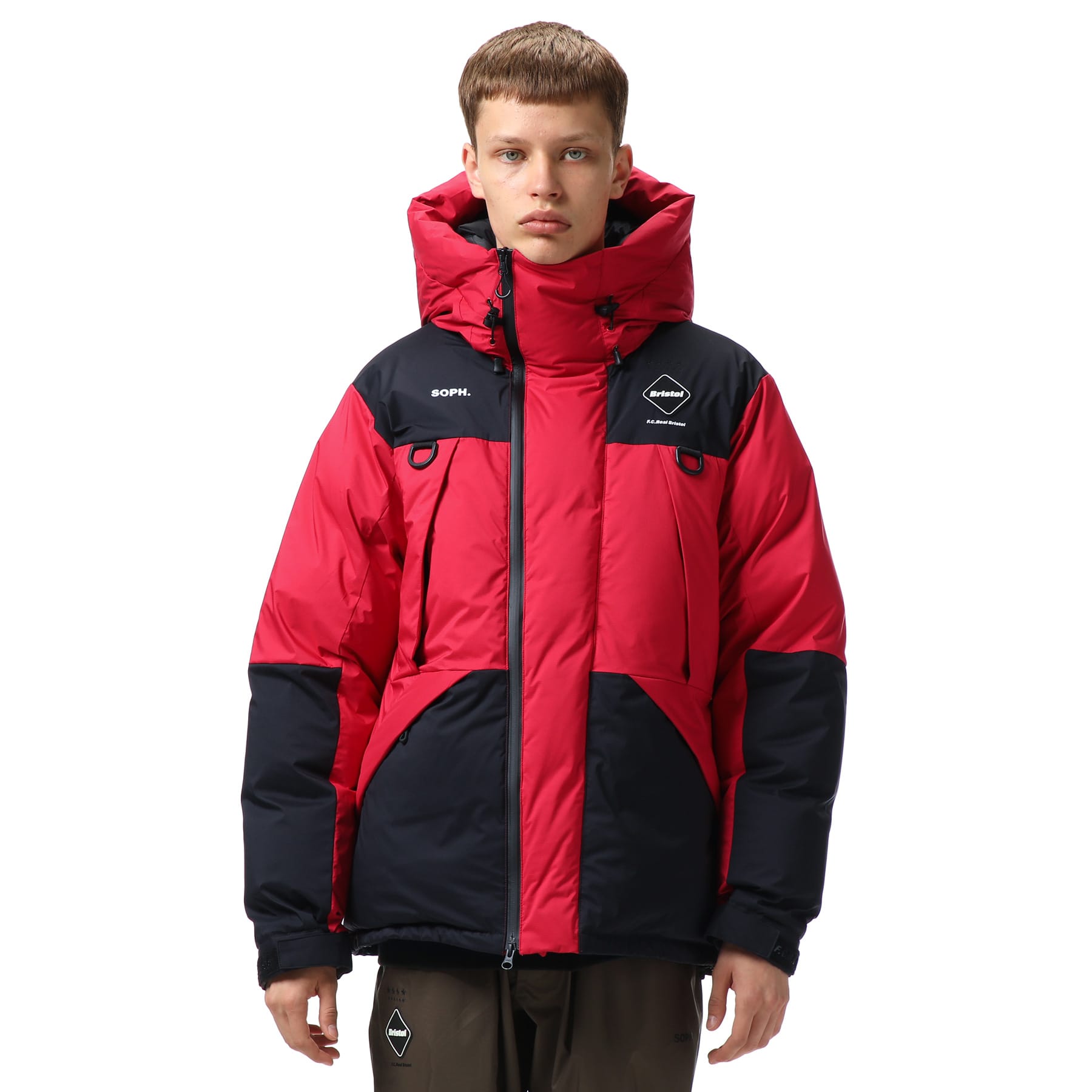 SOPH. | DOWN BENCH PARKA(M RED):