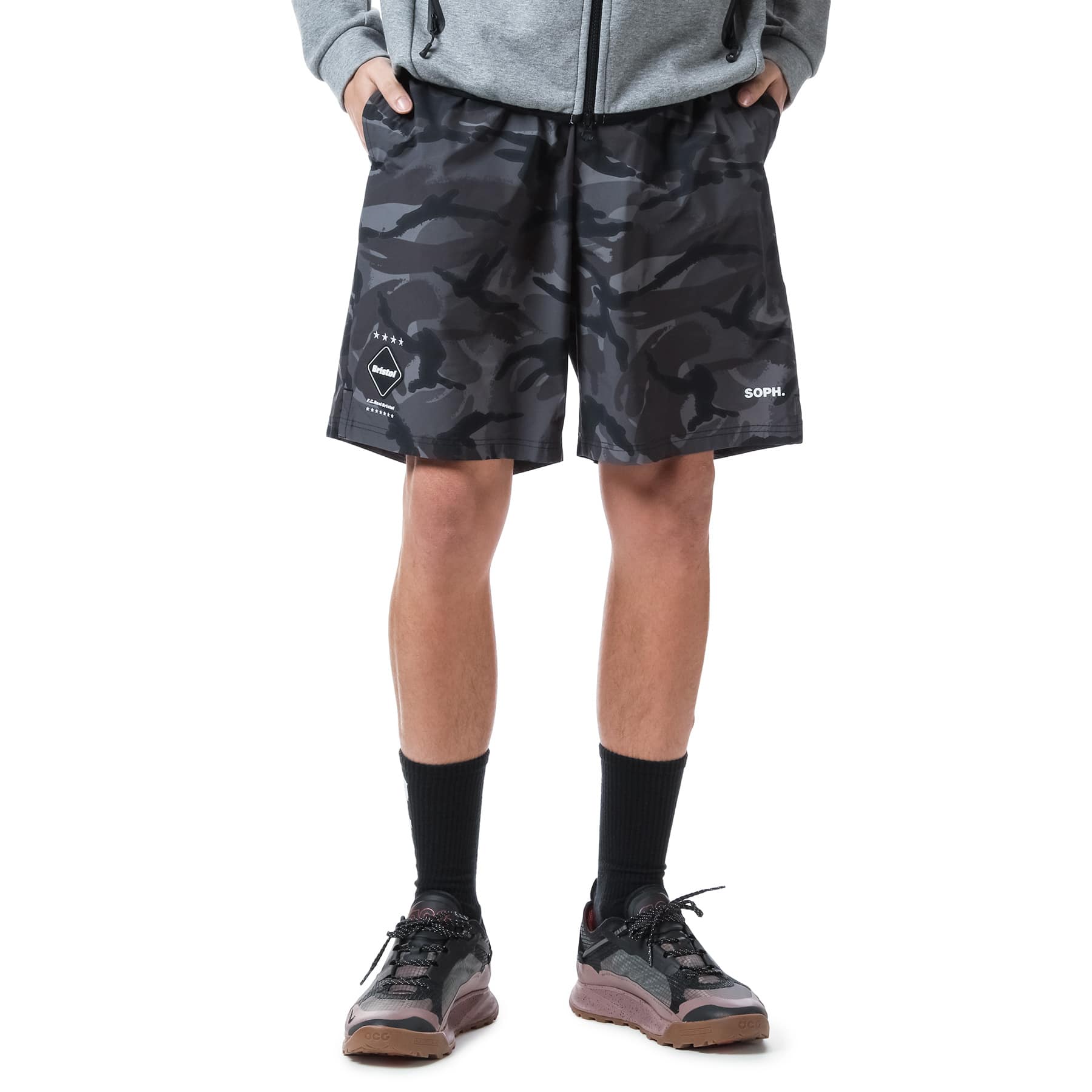 atmos×fcrb SHORTS BLACK Mサイズ-