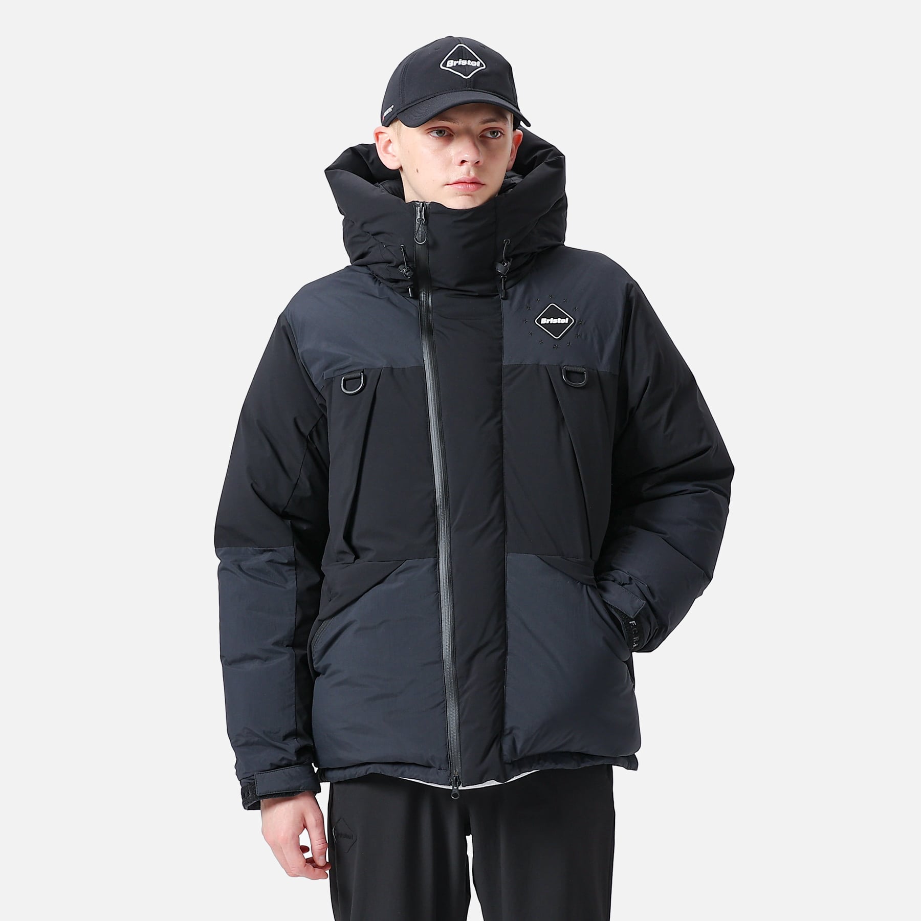 F.C.Real Bristol DOWN BENCH PARKA XL 黒 | wic-capital.net