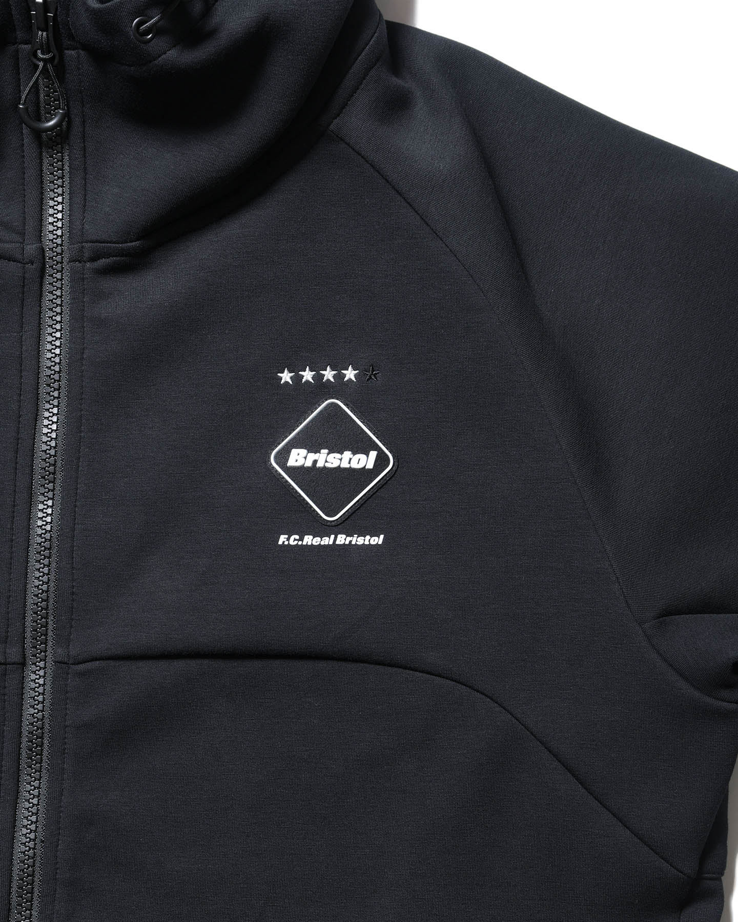 F.C.Real Bristol  VENTILATION HOODY 黒 S