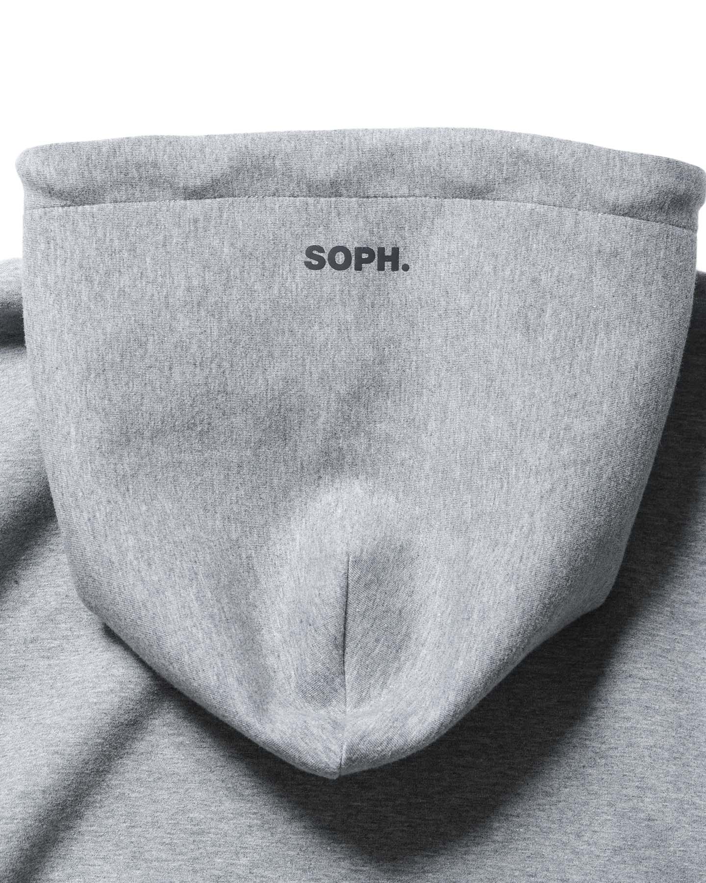 SOPH. | TECH SWEAT TRAINING HOODIE(M GRAY):