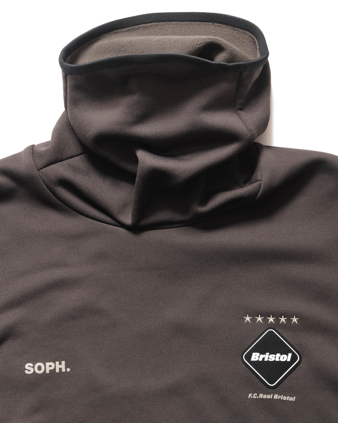 SOPH. | POLARTEC POWER STRETCH NECK GAITER TOP(L BROWN):