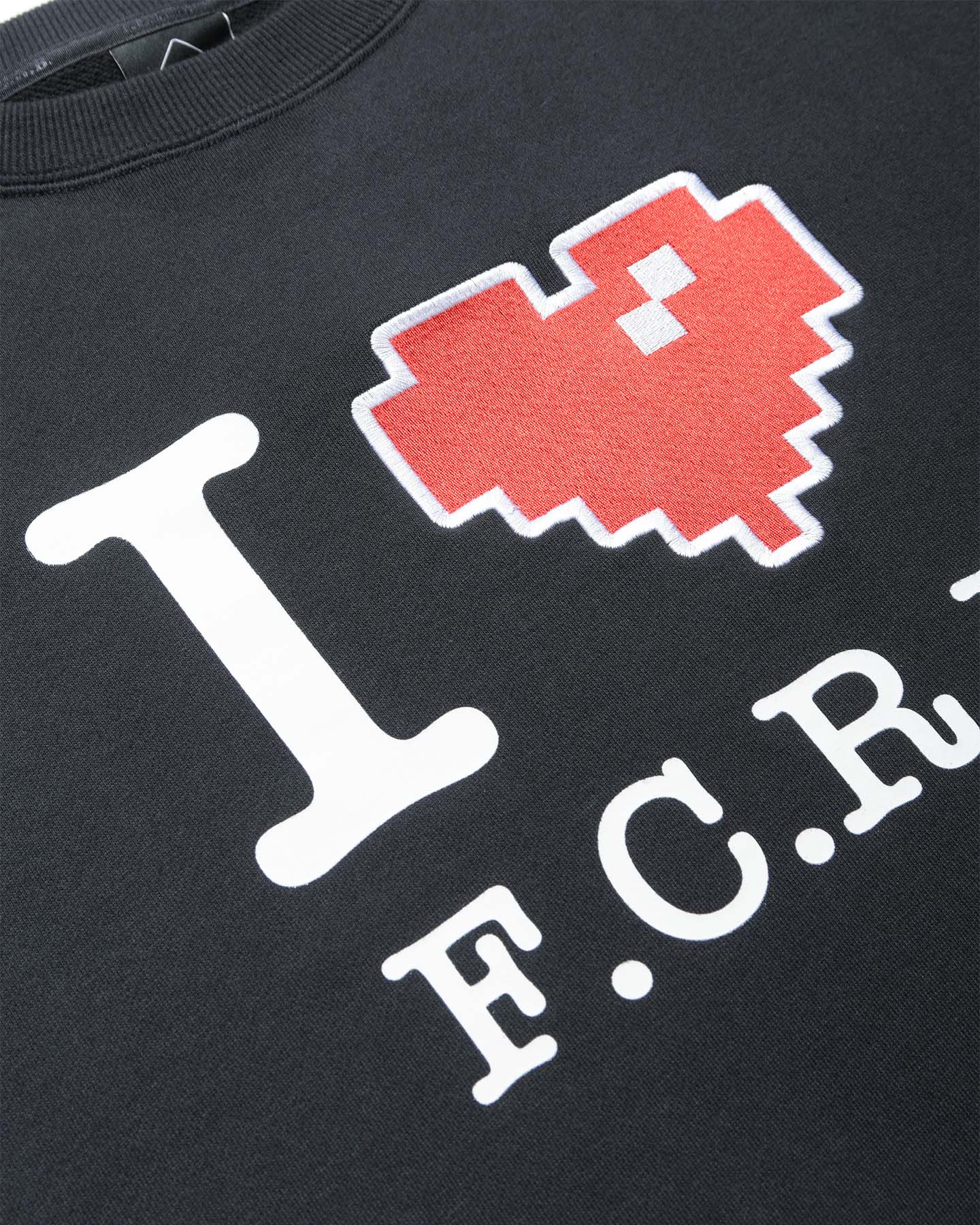 SOPH. | I LOVE F.C.R.B. CREWNECK SWEAT(M BLACK):