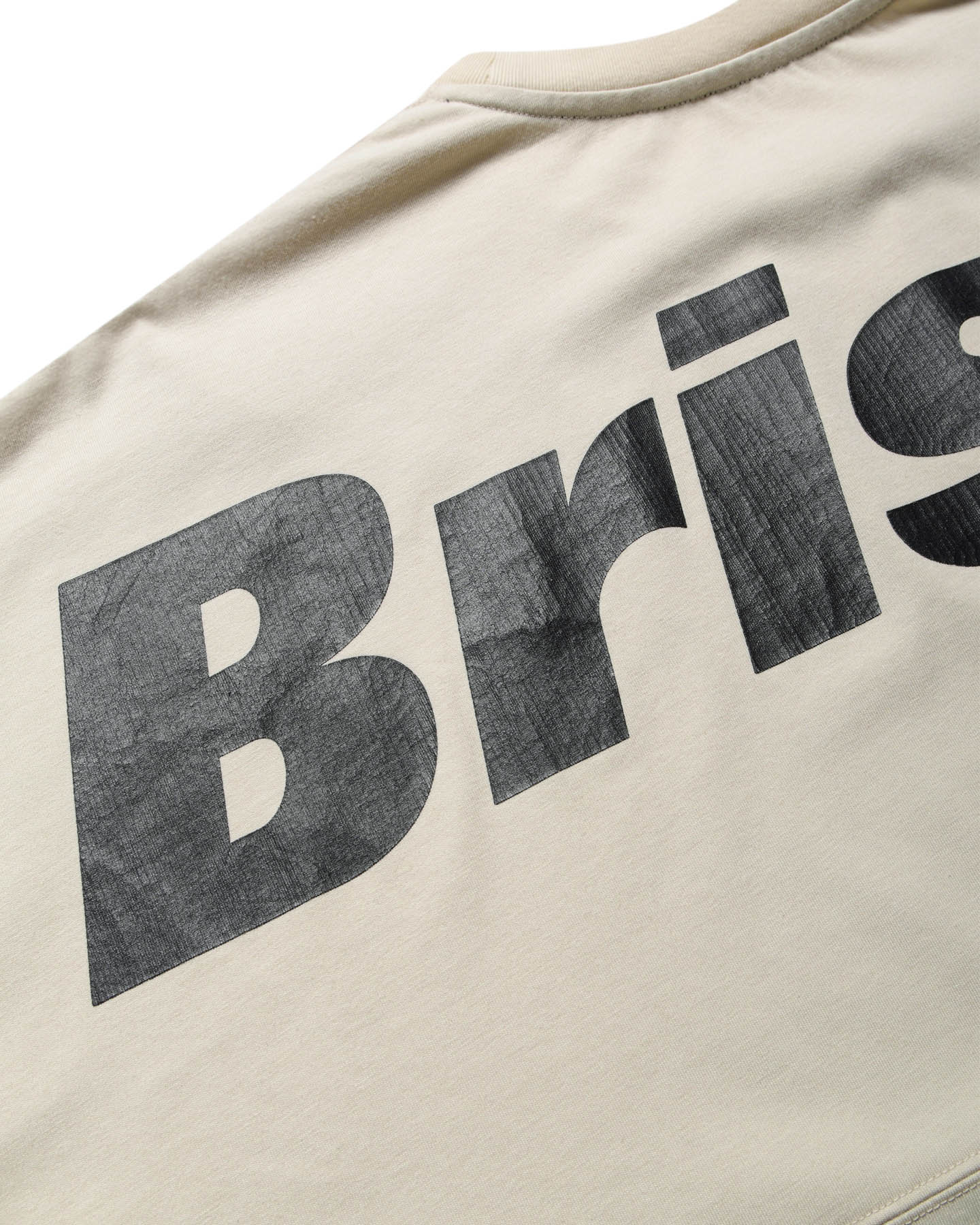 SOPH. | BIG LOGO L/S BAGGY TEE(M BEIGE):