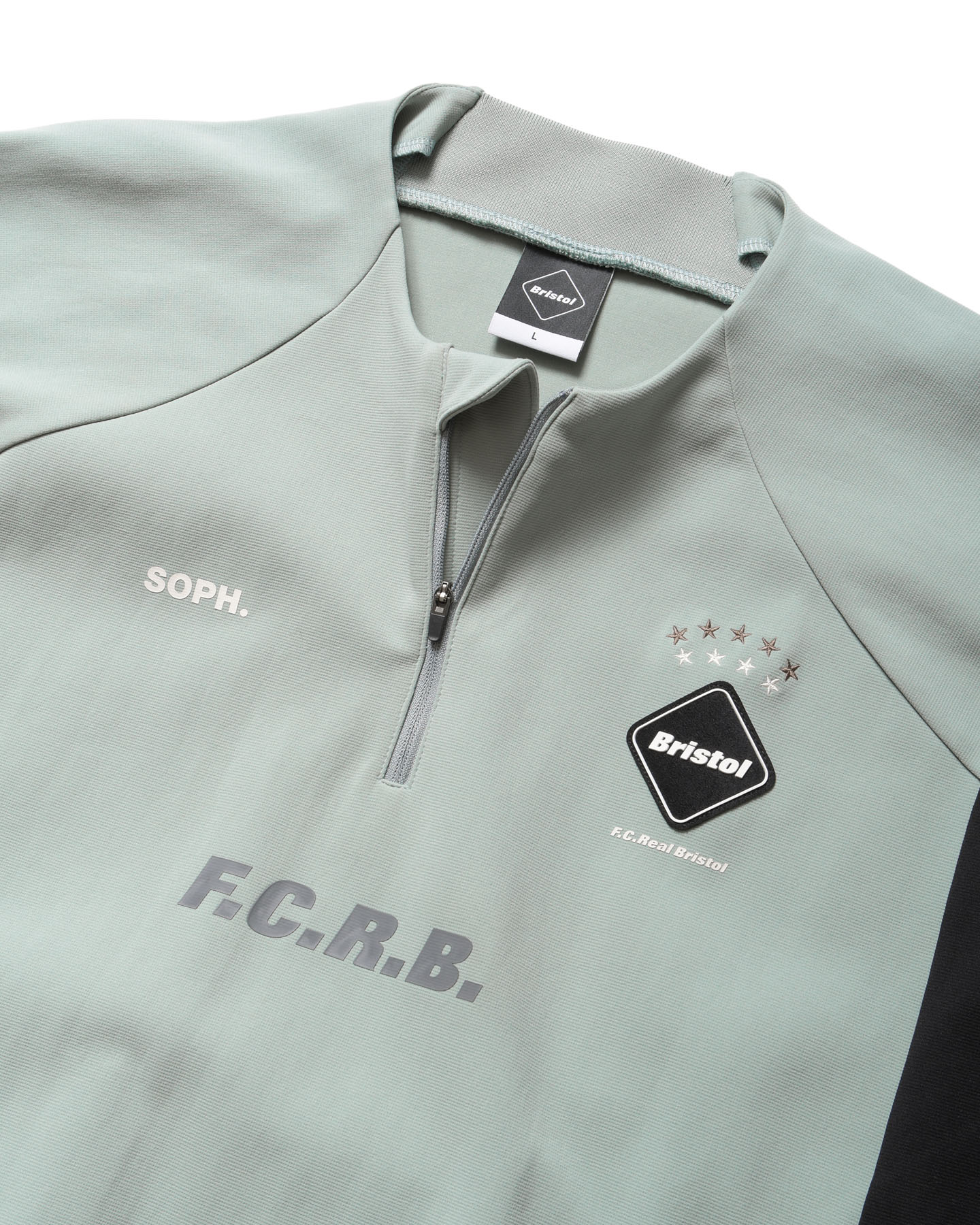 SOPH. | PDK QUARTER-ZIP TOP(M SAGE):