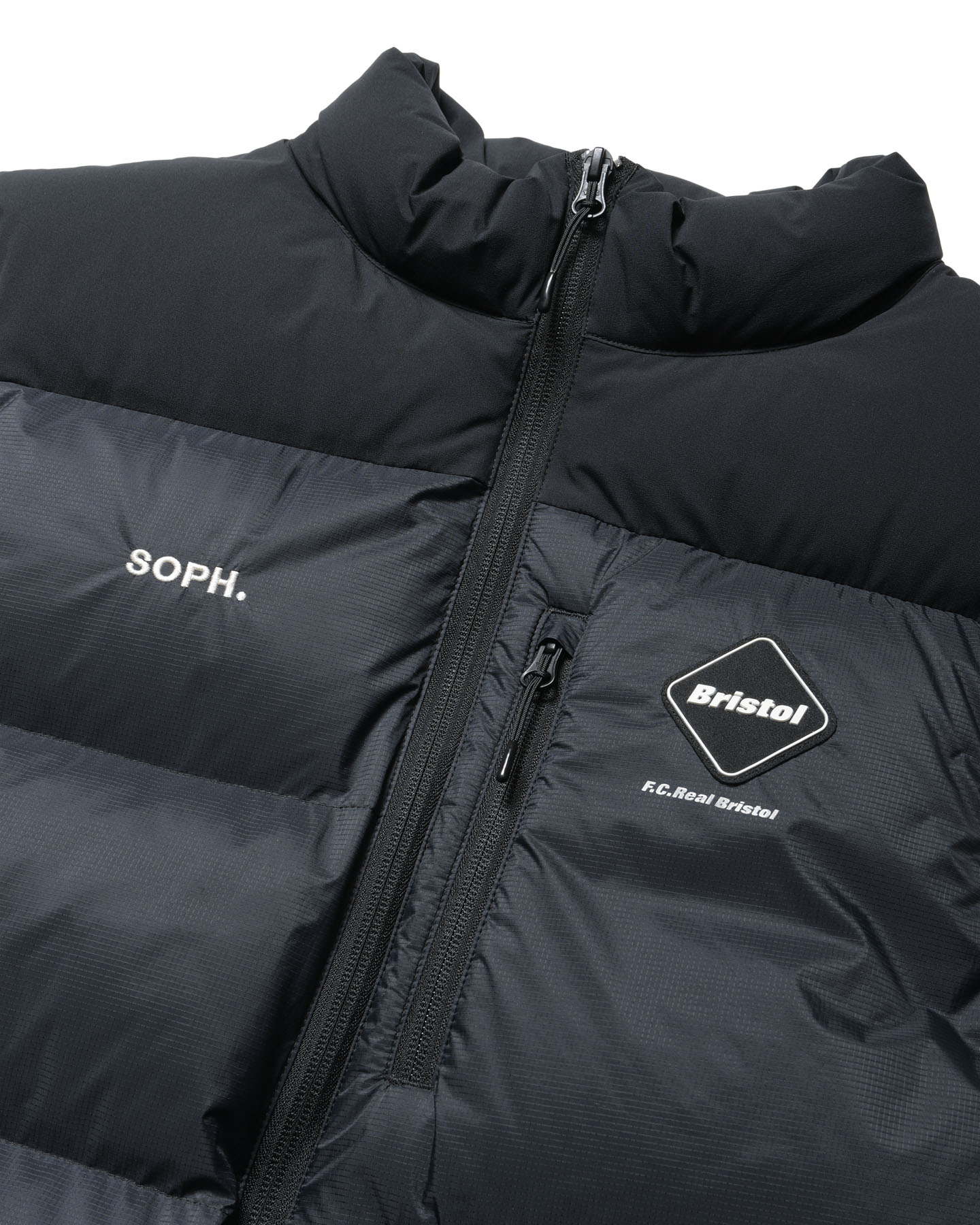SOPH. | FIELD DOWN VEST(M BLACK):