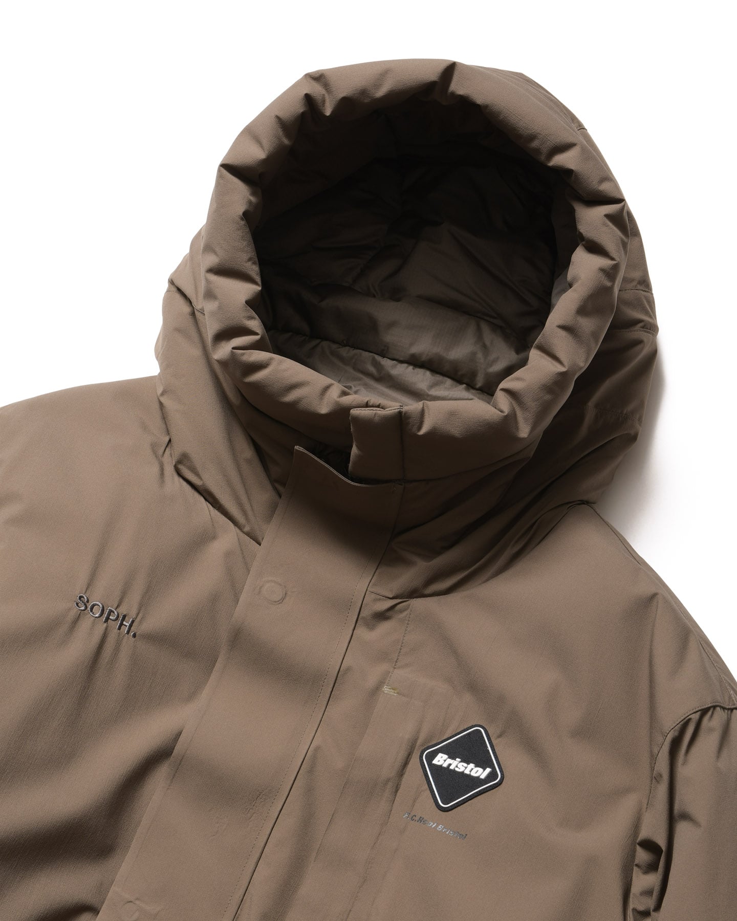 SOPH. | INSULATION BENCH COAT(M MOCHA):