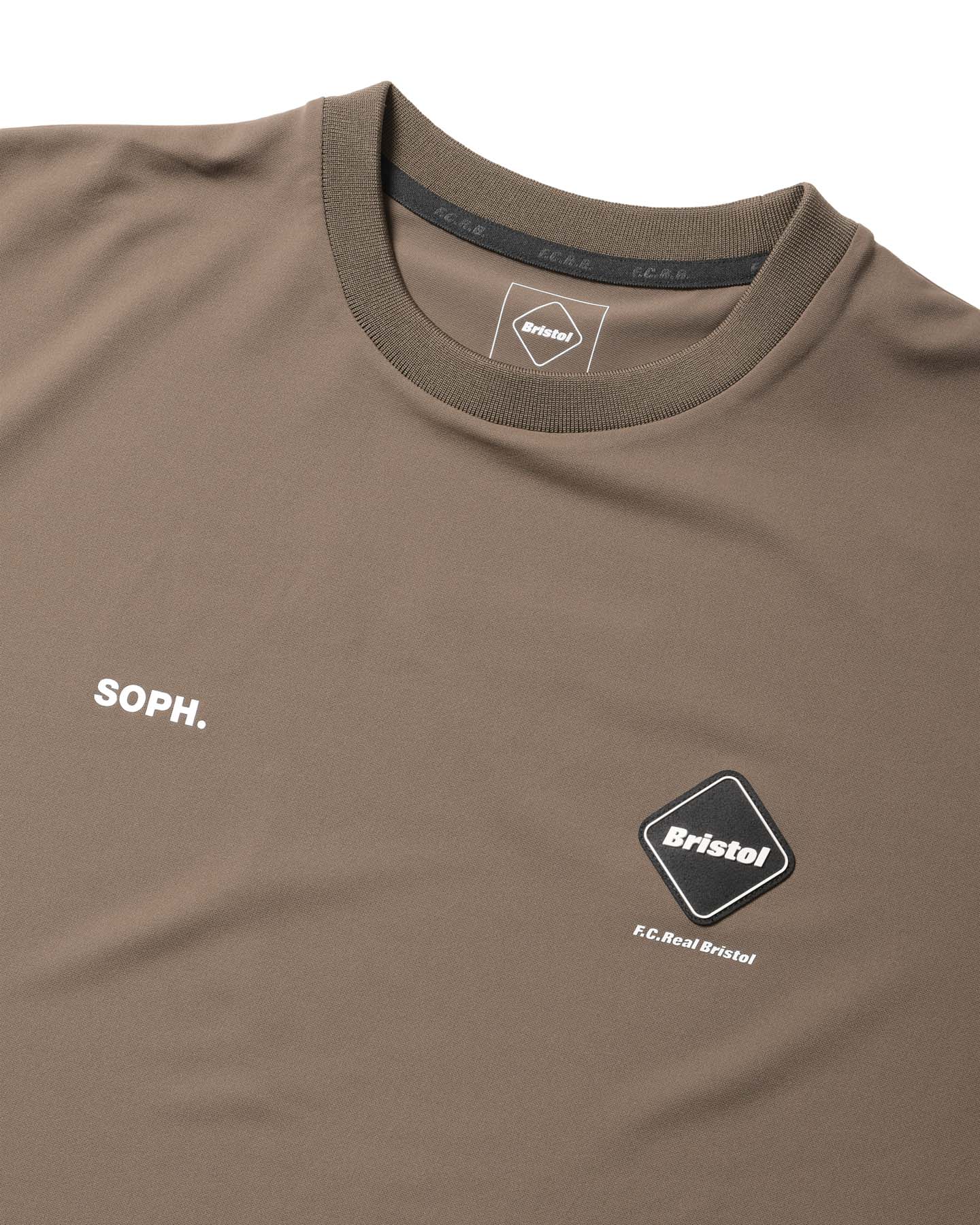 SOPH. | S/S ATHLETIC TOP(M MOCHA):