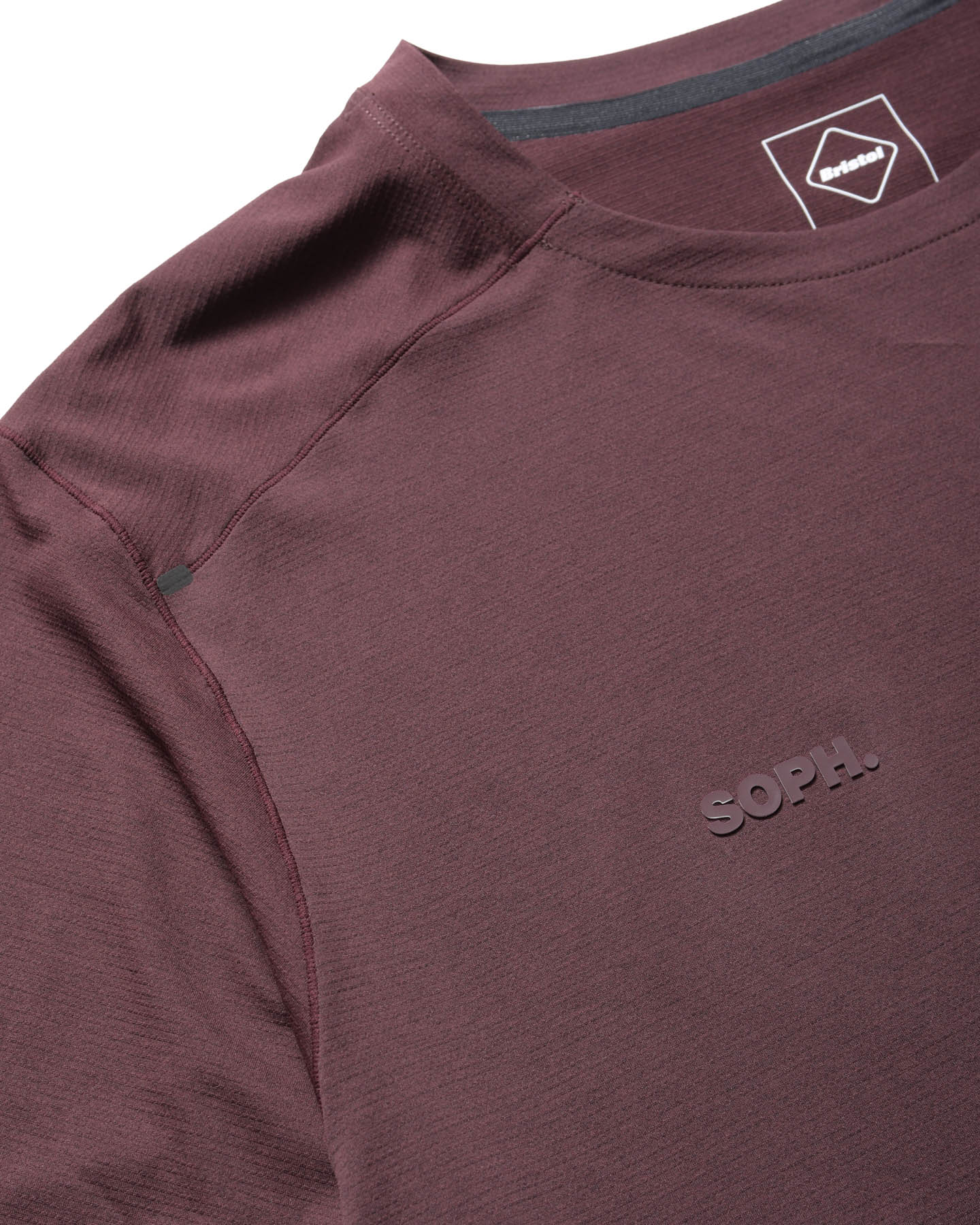 SOPH. | S/S WORKOUT TOP(M BURGUNDY):