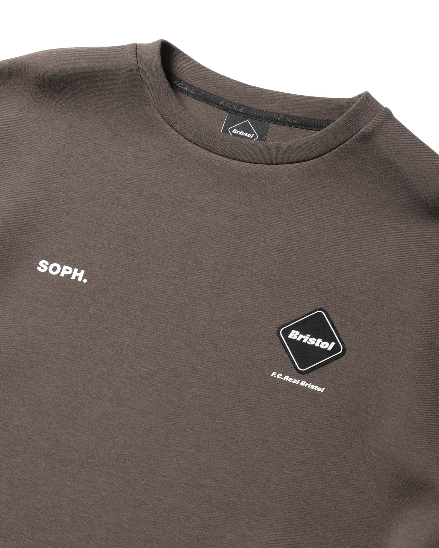 SOPH. | TECH SWEAT CREWNECK TOP(XL MOCHA):