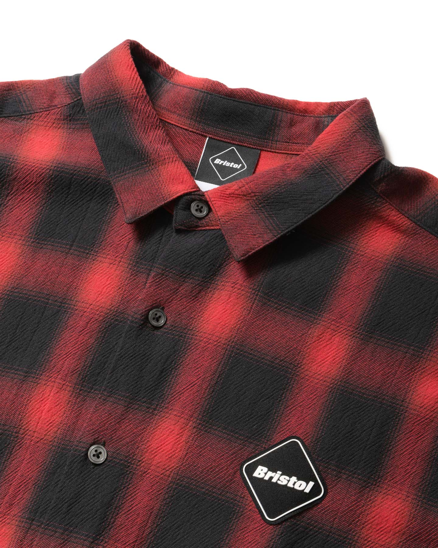 SOPH. | BIG LOGO L/S BAGGY SHIRT(XXL RED):