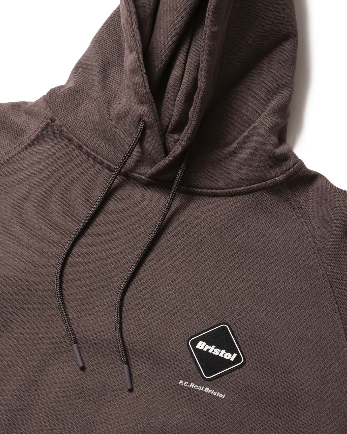 SOPH. | BIG LOGO BAGGY SWEAT HOODIE(M BROWN):