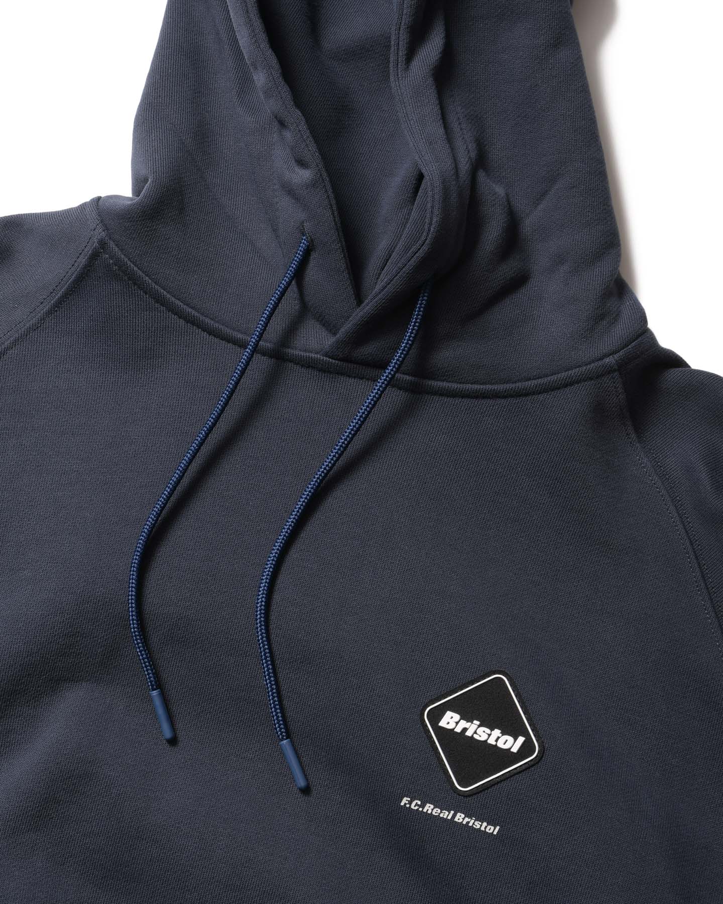 SOPH. | BIG LOGO BAGGY SWEAT HOODIE(S NAVY):