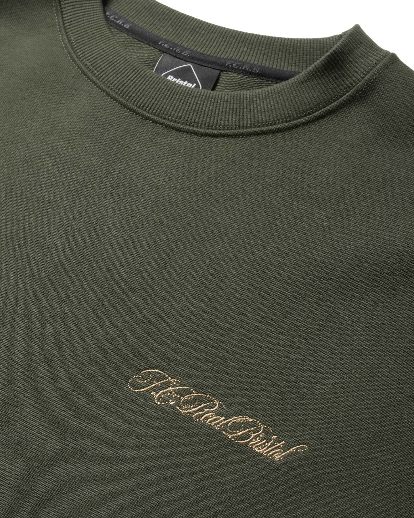 SOPH. | SCRIPT CREWNECK SWEAT(M GREEN):
