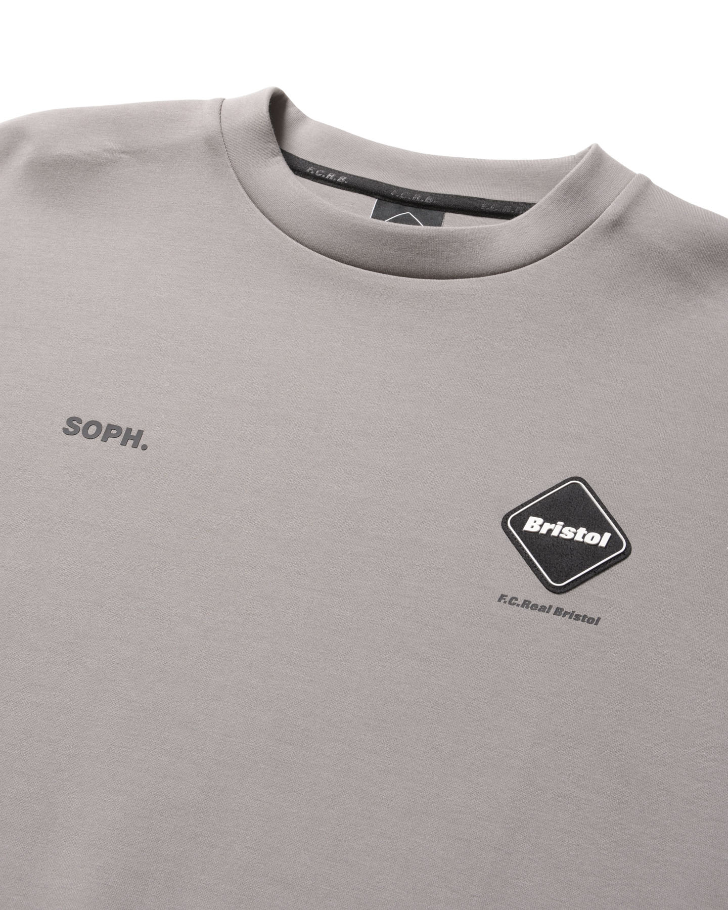 SOPH. | TECH SWEAT S/S CREWNECK TOP(M GRAY):