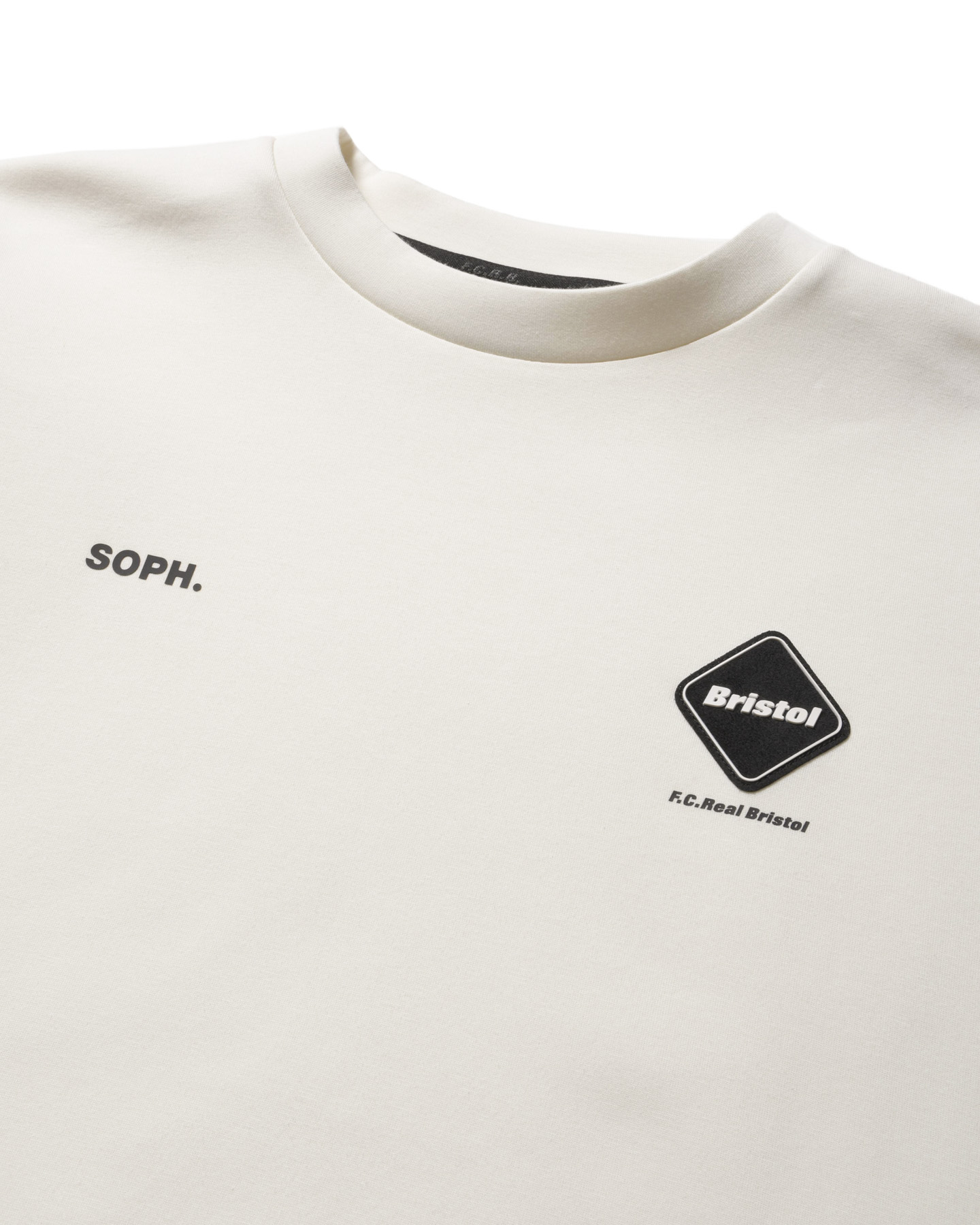 SOPH. | TECH SWEAT S/S CREWNECK TOP(M WHITE):