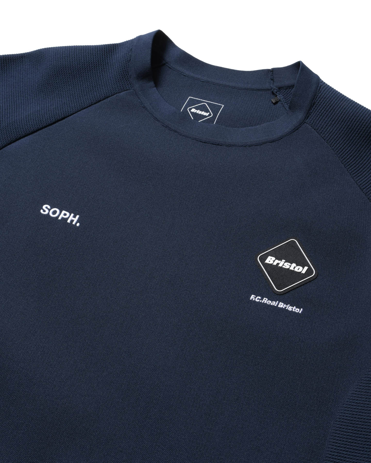 SOPH. | TECH KNIT L/S TOP(XL NAVY):