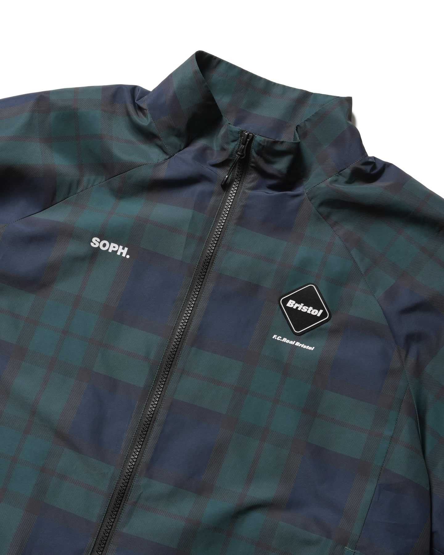 SOPH. | PLAID VENTILATION PRACTICE JACKET(M NAVY (BLACK WATCH)):