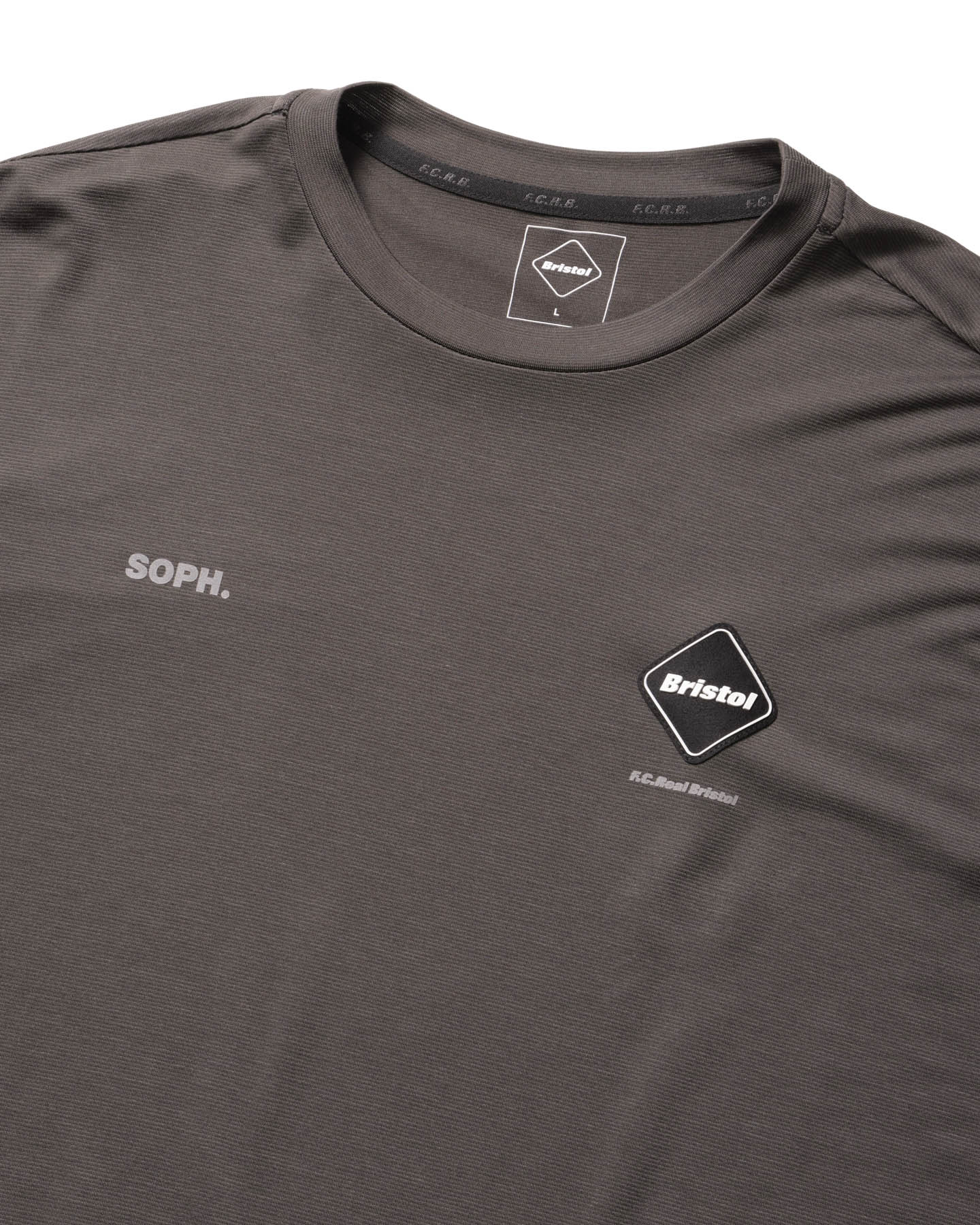 SOPH. | POLARTEC L/S WORKOUT TOP(M CHARCOAL GRAY):