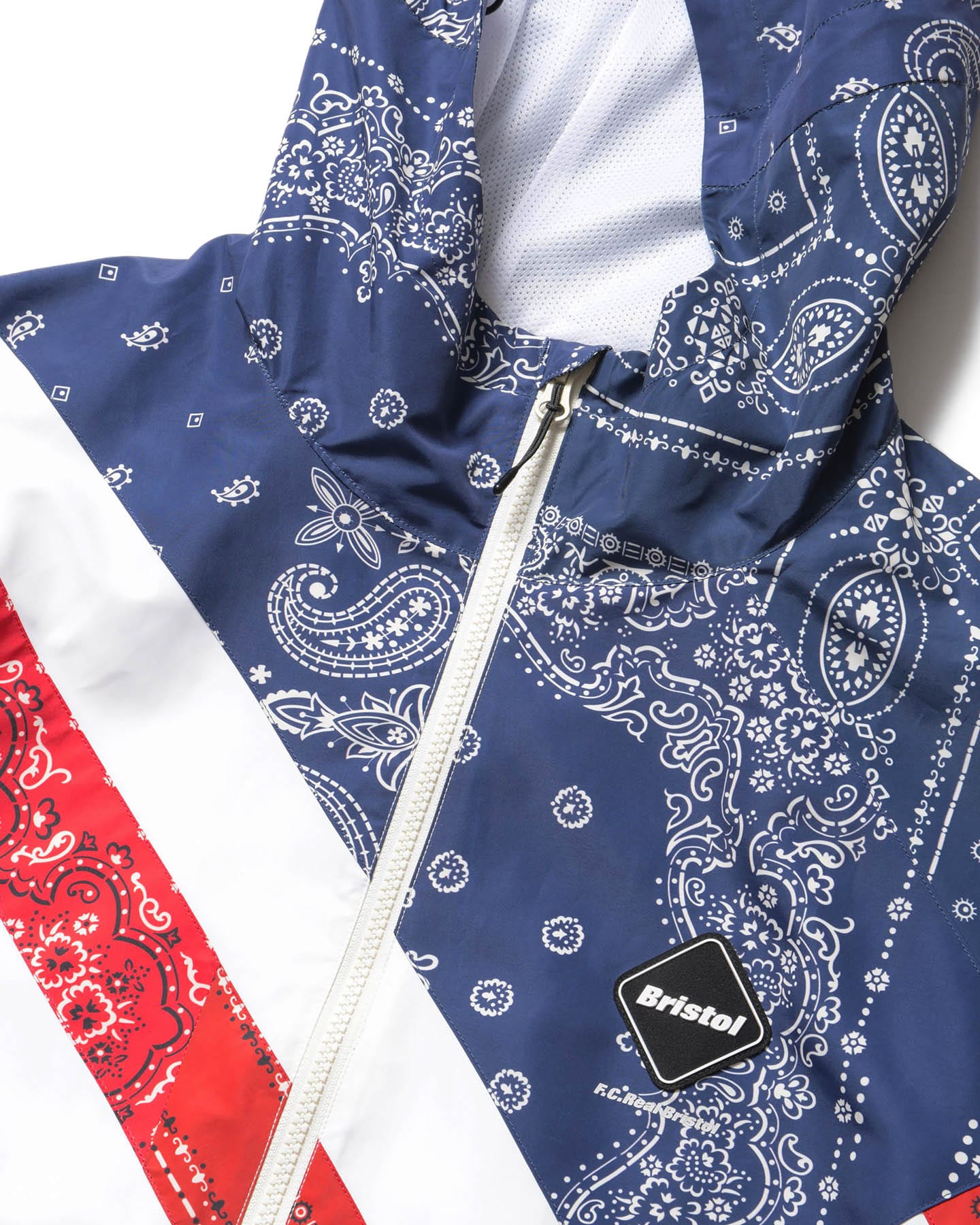 SOPH. | PATCHWORK STRIPE PRACTICE JACKET(M TRICOLORE):