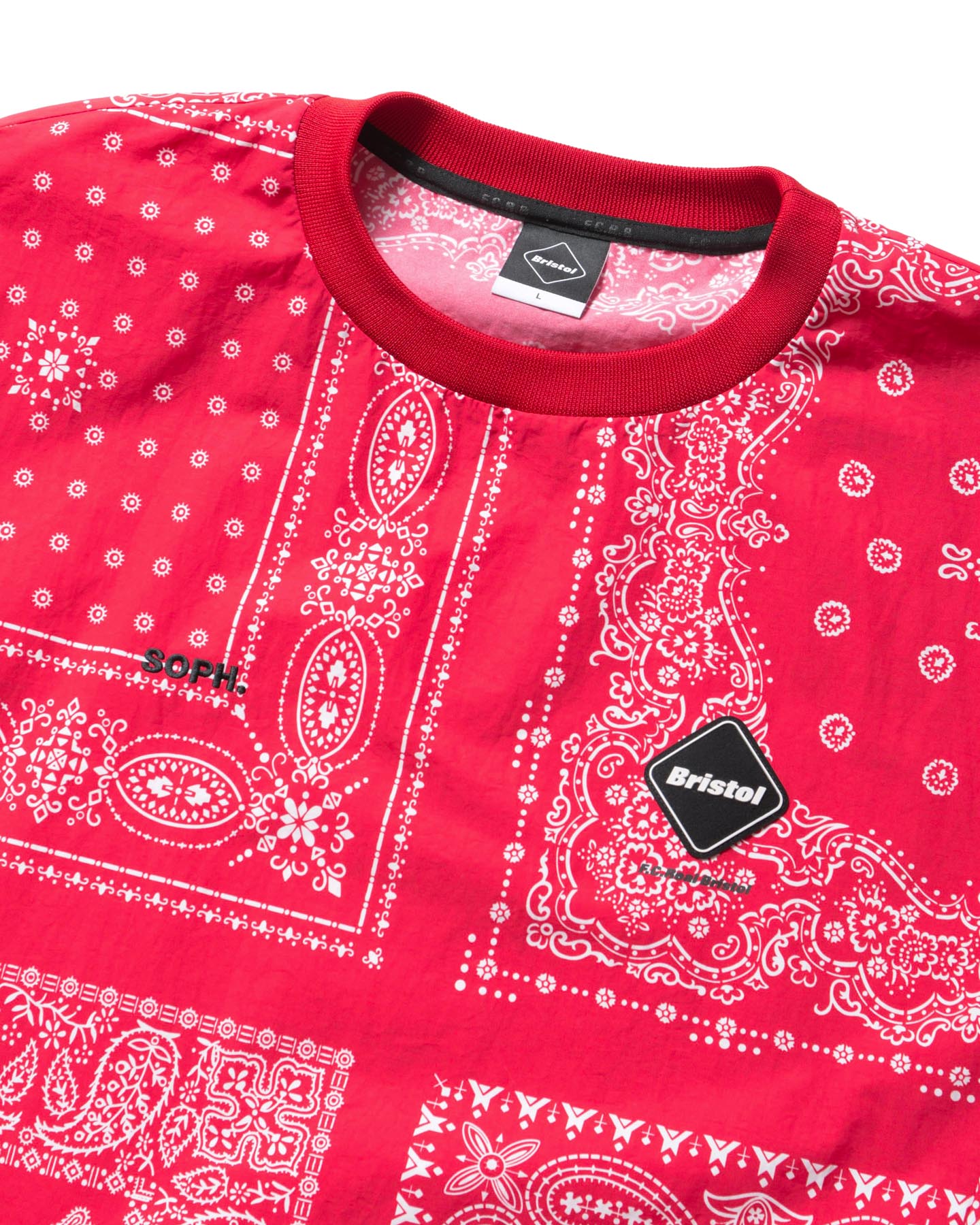 SOPH. | BANDANA NYLON PISTE(M RED):