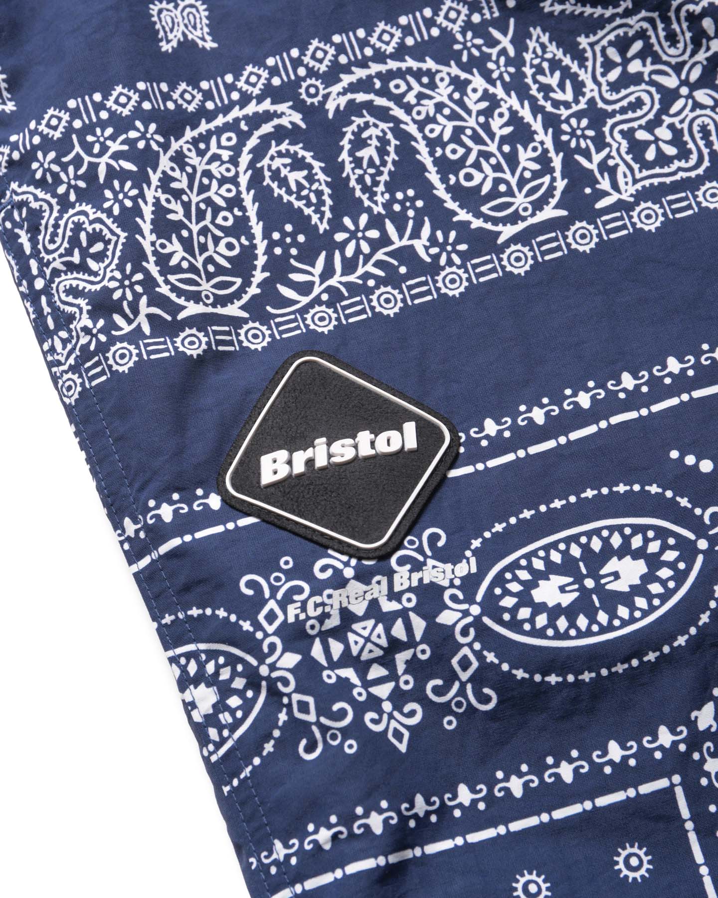 SOPH. | BANDANA NYLON EASY PANTS(M NAVY):