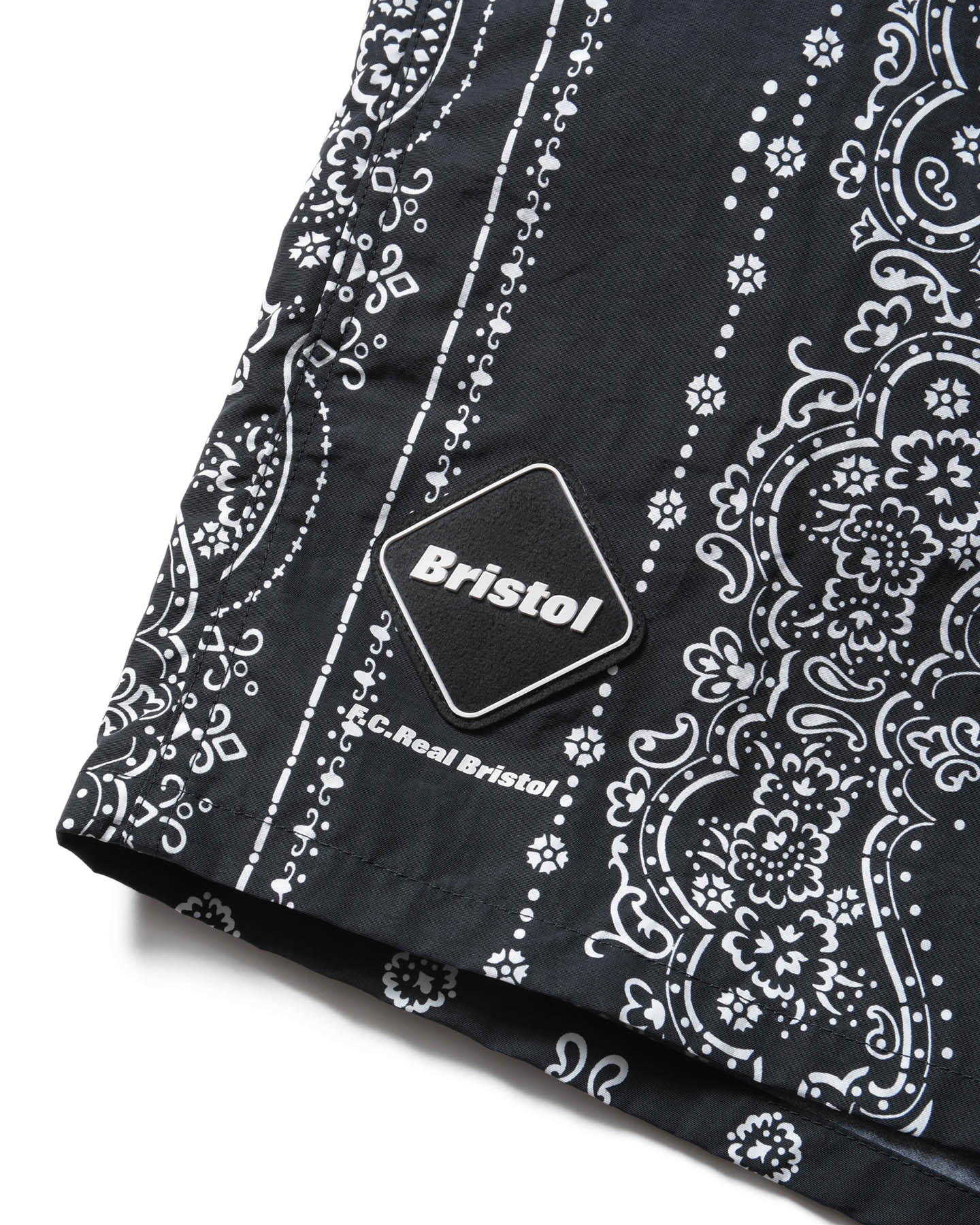 FCRB BANDANA NYLON EASY PANTS BLACK 最安 M パンツ BANDANA NYLON EASY PANTS FCRBー