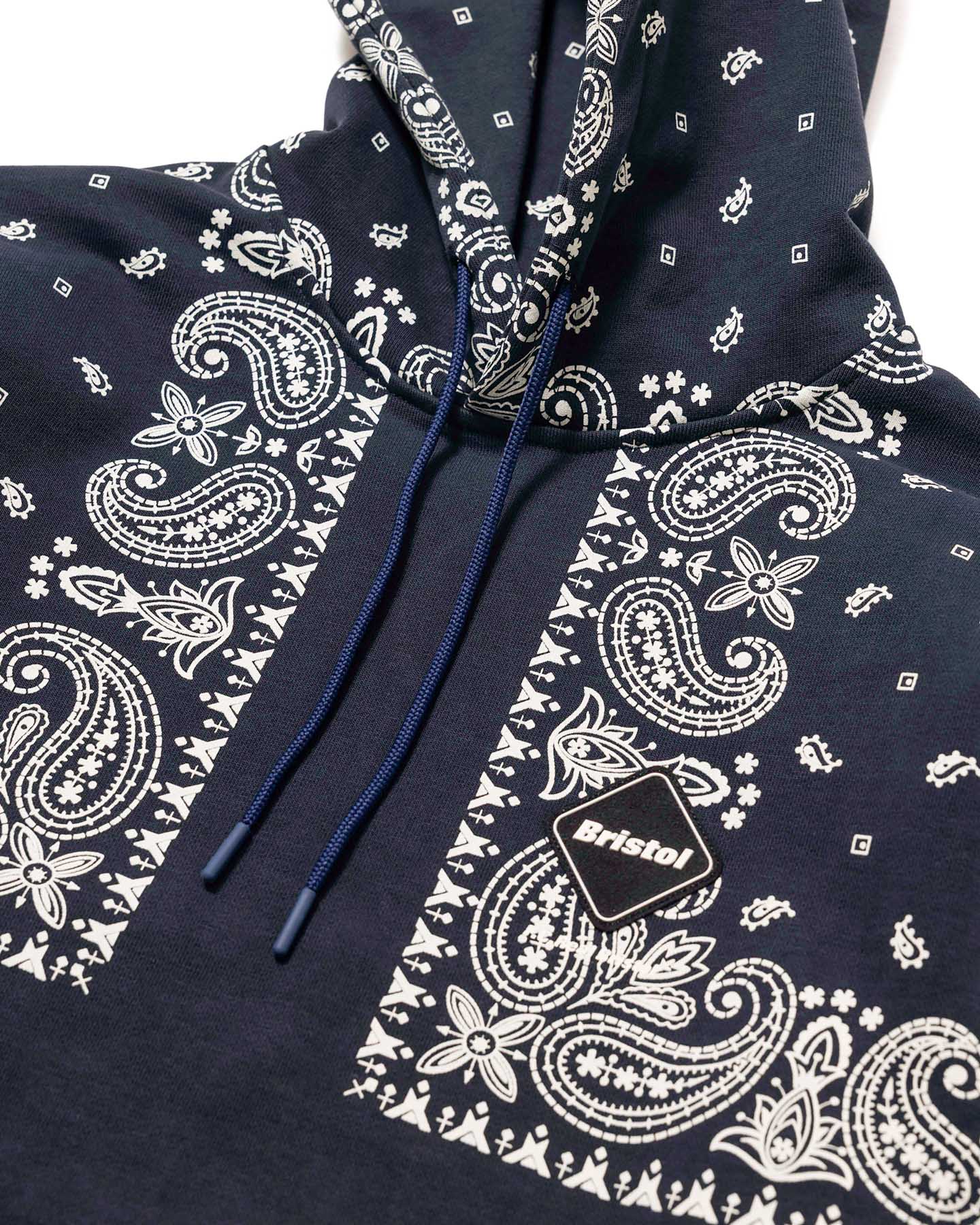 SOPH. | BANDANA SWEAT HOODIE(M NAVY):