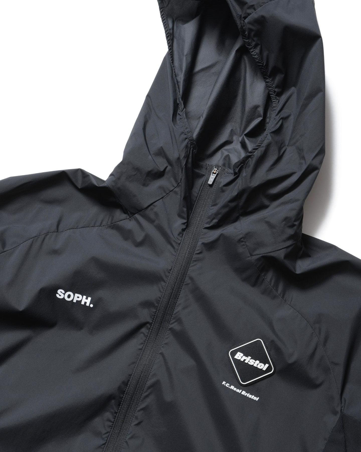 SOPH. | LIGHT WEIGHT BREATHABLE PACKABLE HOODIE(M BLACK):