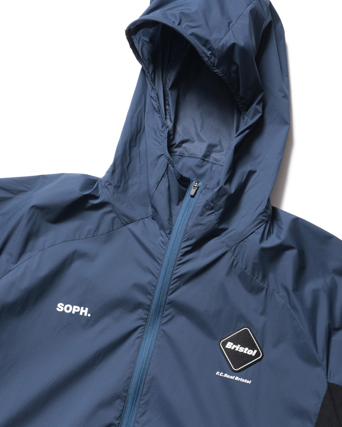 SOPH. | LIGHT WEIGHT BREATHABLE PACKABLE HOODIE(M BLUE):