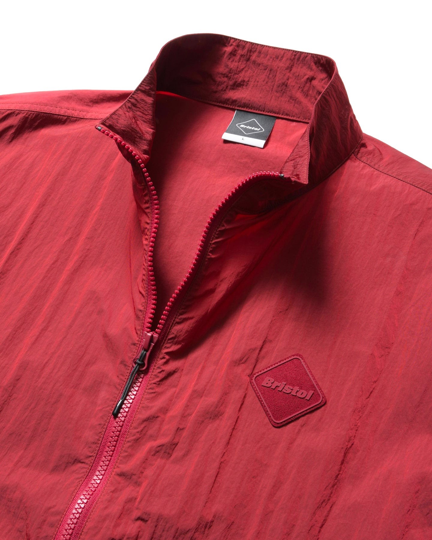 SOPH. | BIG LOGO NYLON STAND COLLAR BLOUSON(M RED):