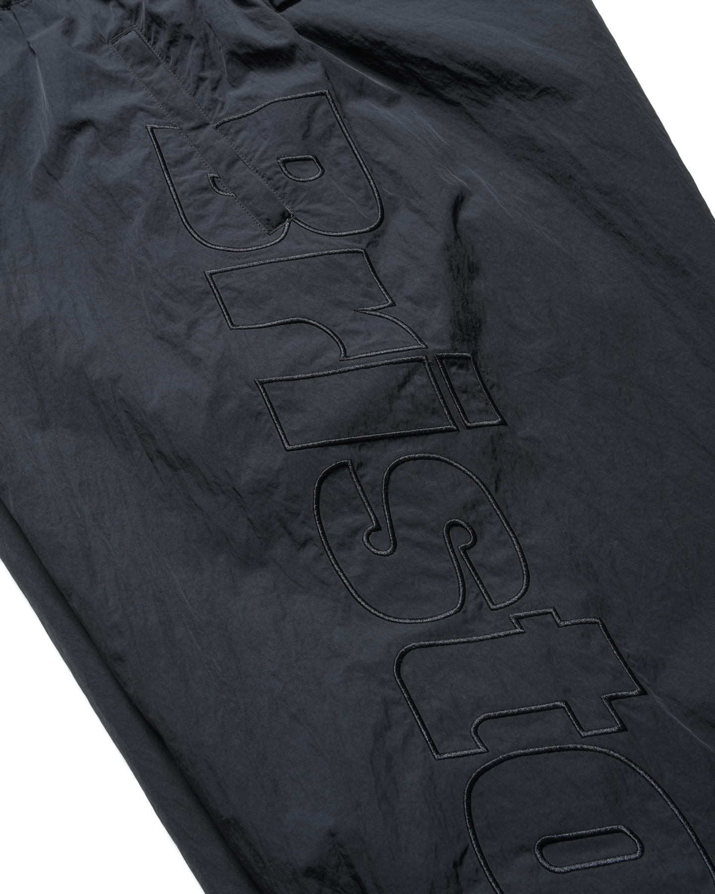 SOPH. | BIG LOGO NYLON EASY PANTS(M BLACK):
