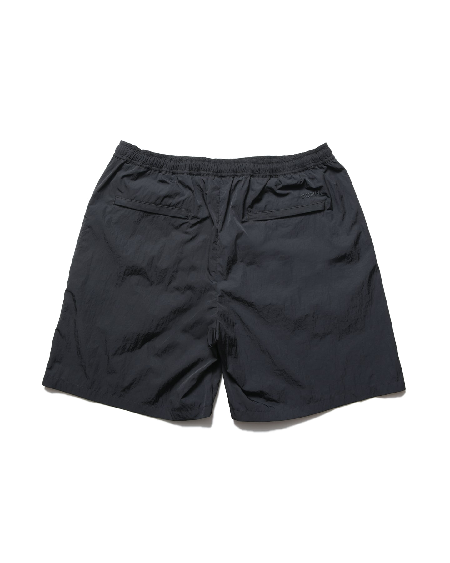 SOPH. | BIG LOGO NYLON EASY SHORTS(M BLACK):
