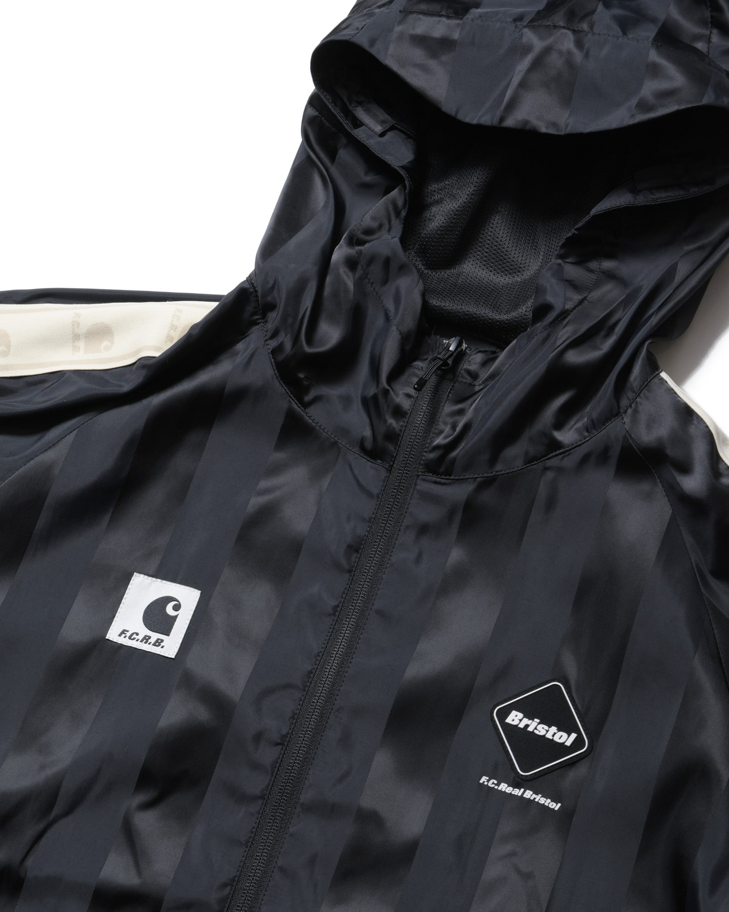 Bristol F.C.R.B. ストライプ ウィンドブレーカー M SOPH. | Carhartt WIP WARM-UP JACKET(M BLACK):