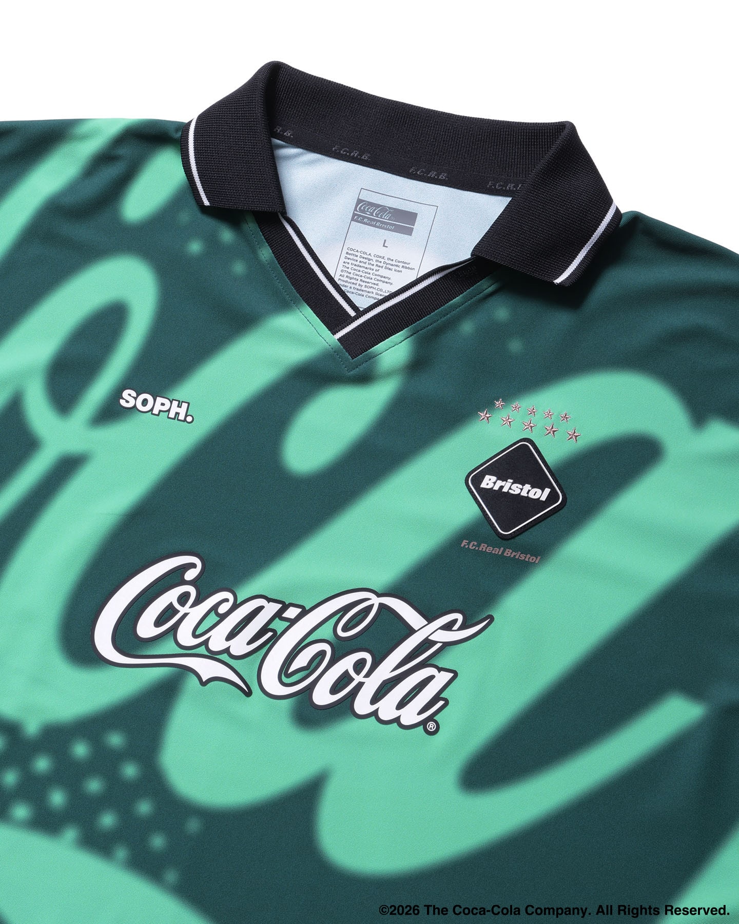 SOPH. | Coca-Cola RETRO GAME SHIRT(L GREEN):