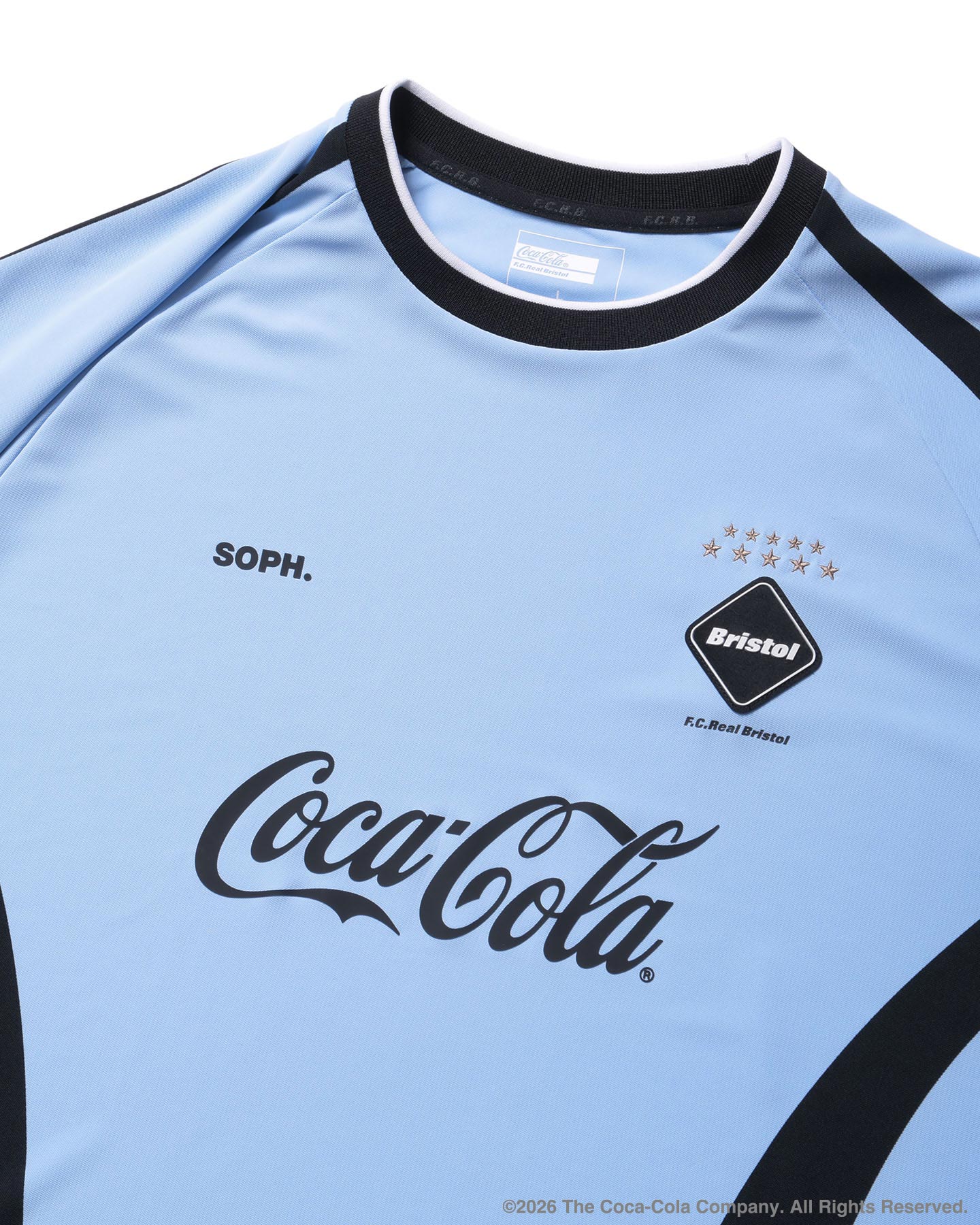 SOPH. | Coca-Cola RETRO GAME SHIRT(M LIGHT BLUE):