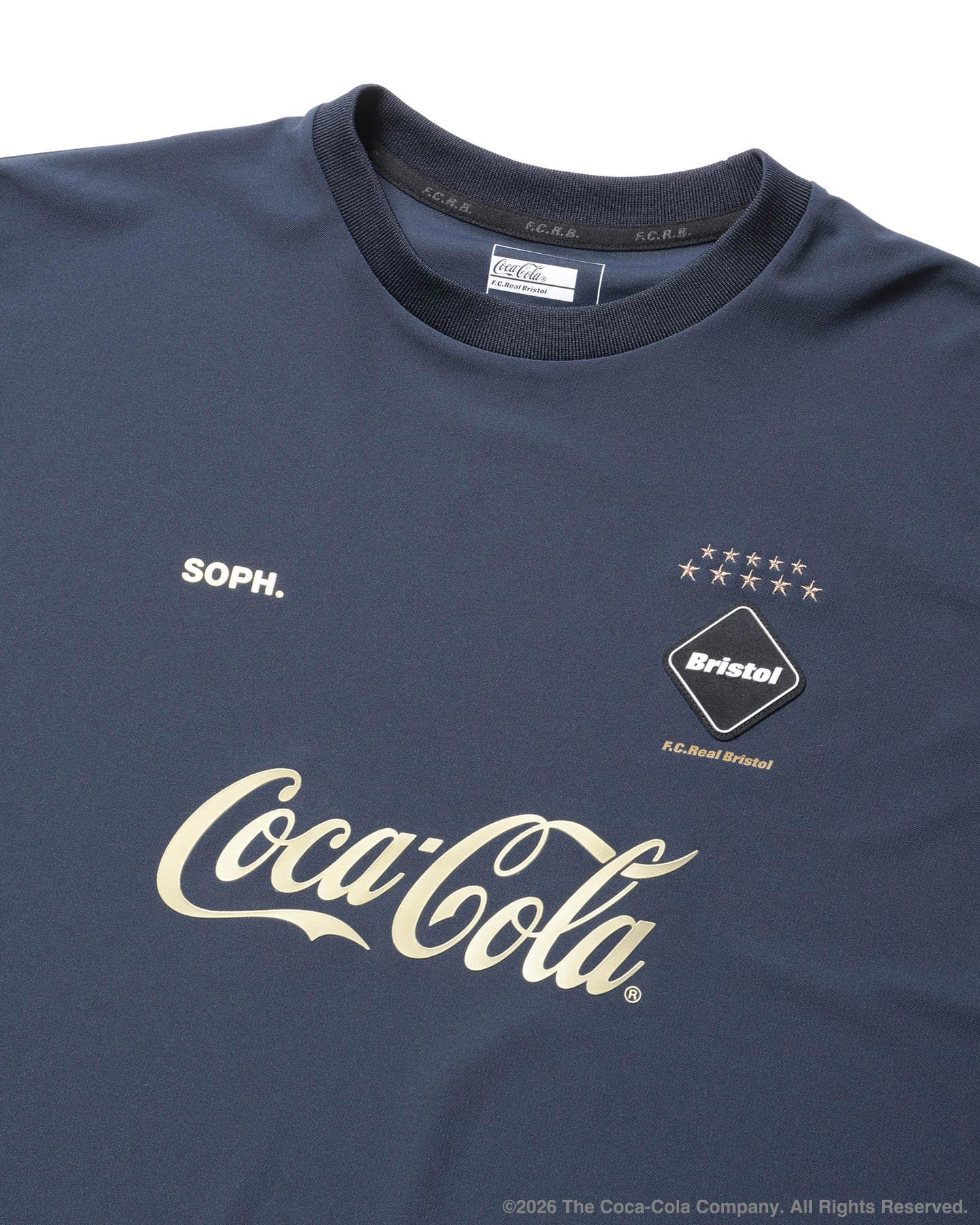 SOPH. | Coca-Cola RETRO GAME SHIRT(M NAVY):