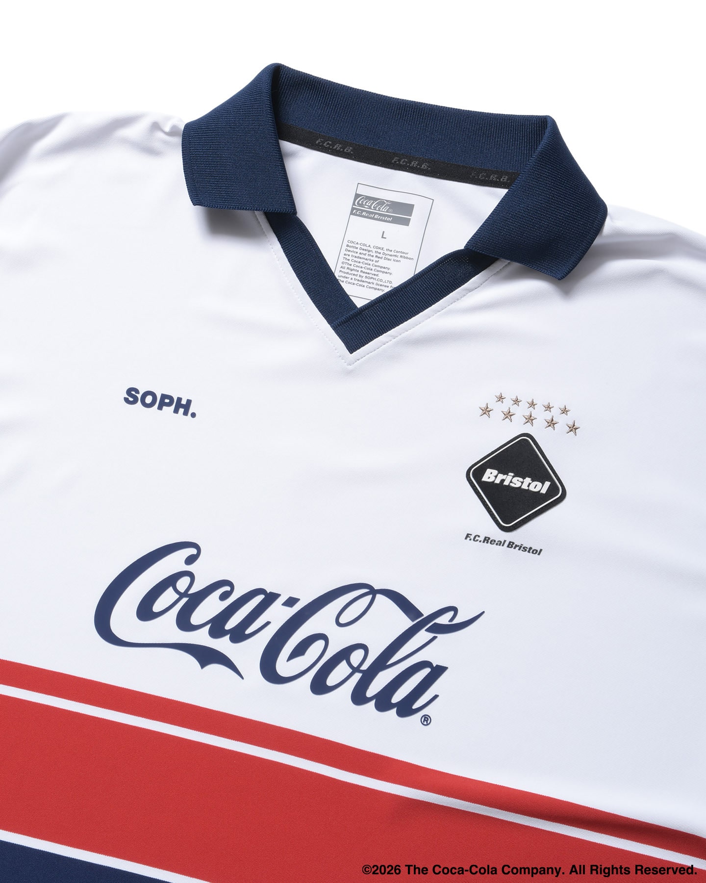 SOPH. | Coca-Cola RETRO GAME SHIRT(M WHITE):