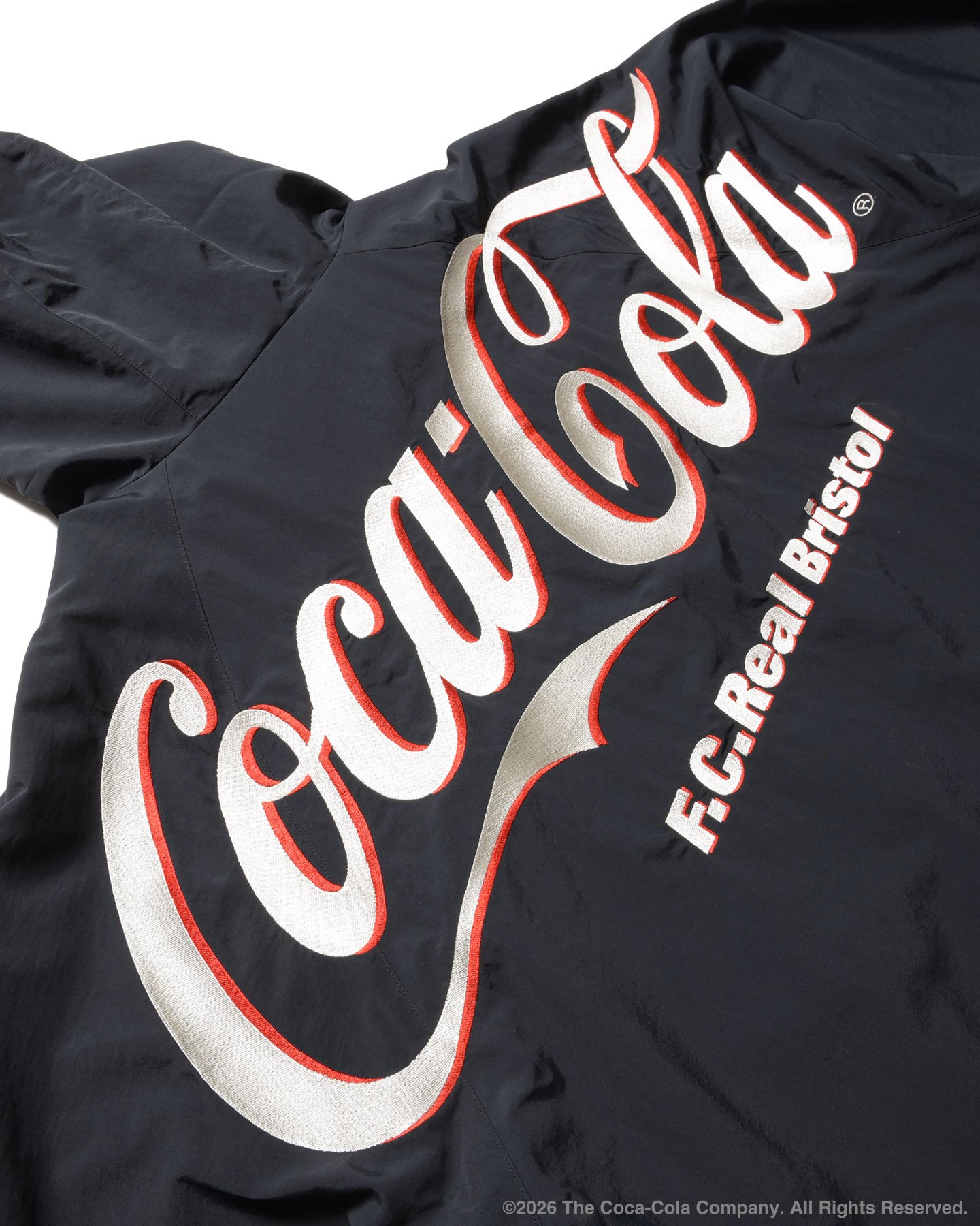 SOPH. | Coca-Cola BIG LOGO WARM-UP JACKET(M BLACK):