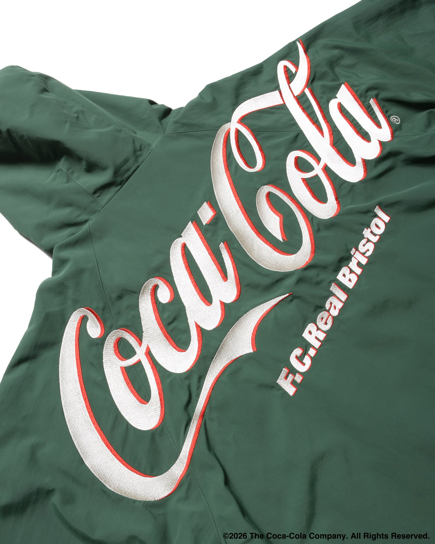 SOPH. | Coca-Cola BIG LOGO WARM-UP JACKET(M GREEN):