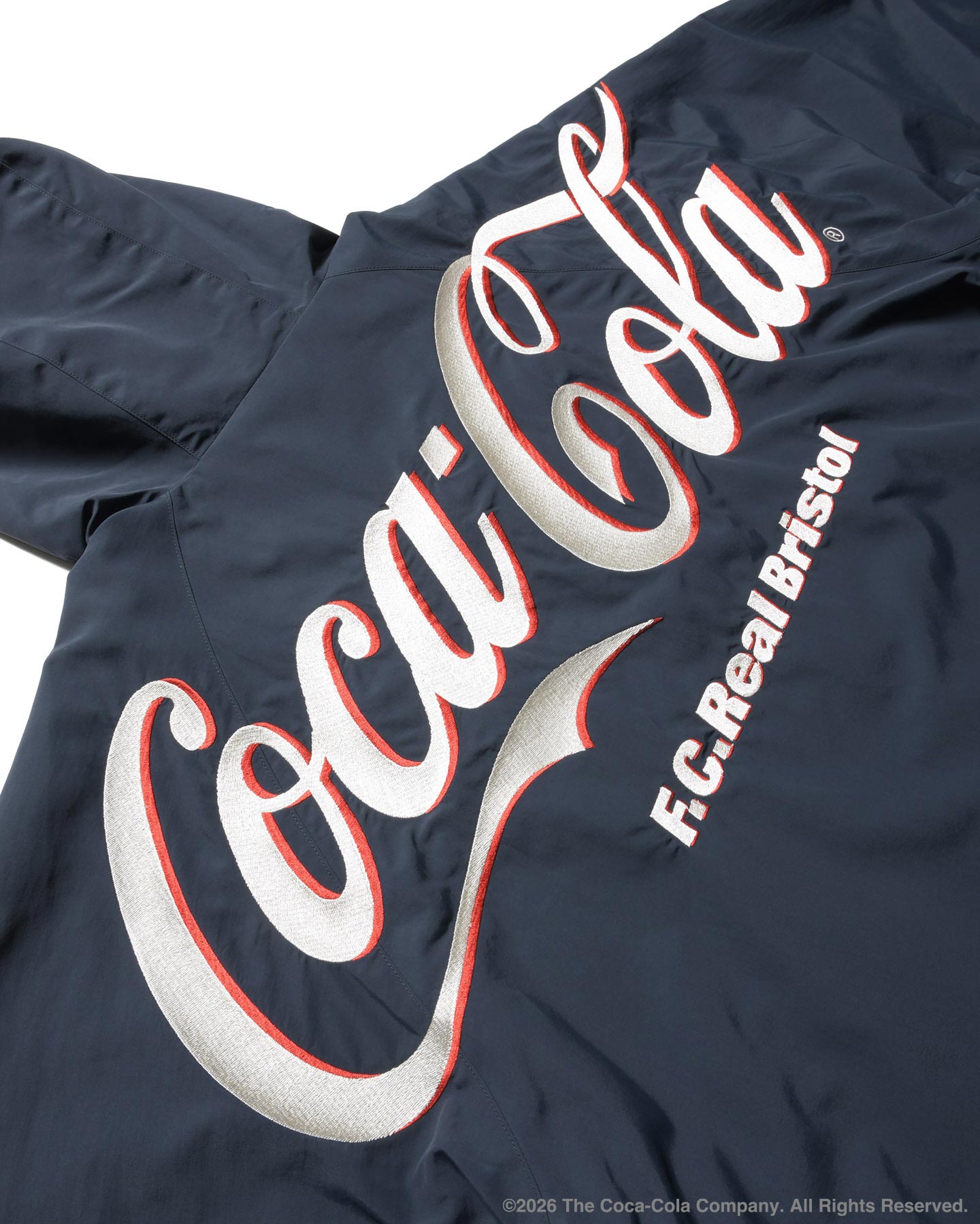 SOPH. | Coca-Cola BIG LOGO WARM-UP JACKET(M NAVY):
