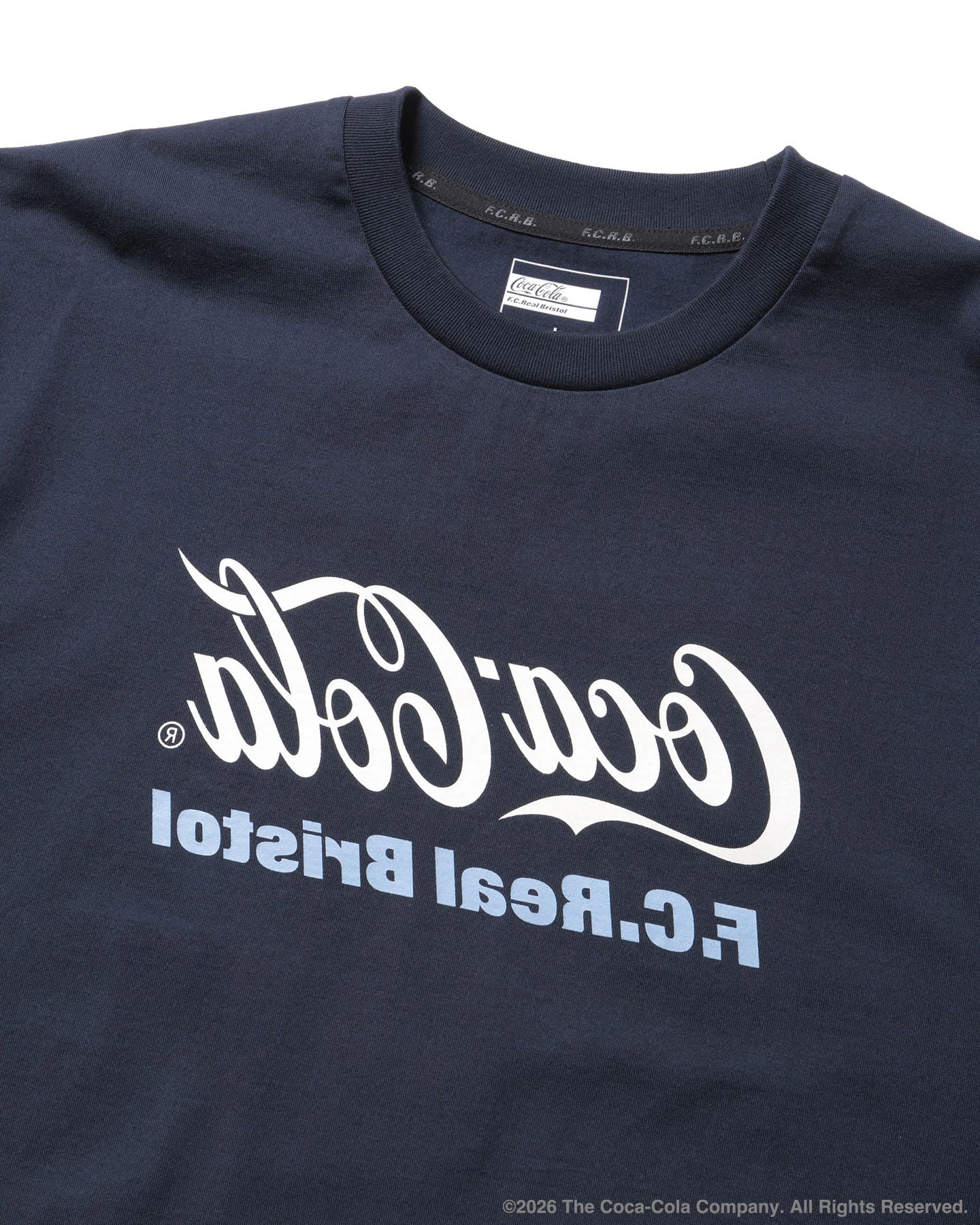 SOPH. | Coca-Cola MIRROR LOGO TEE(M NAVY):
