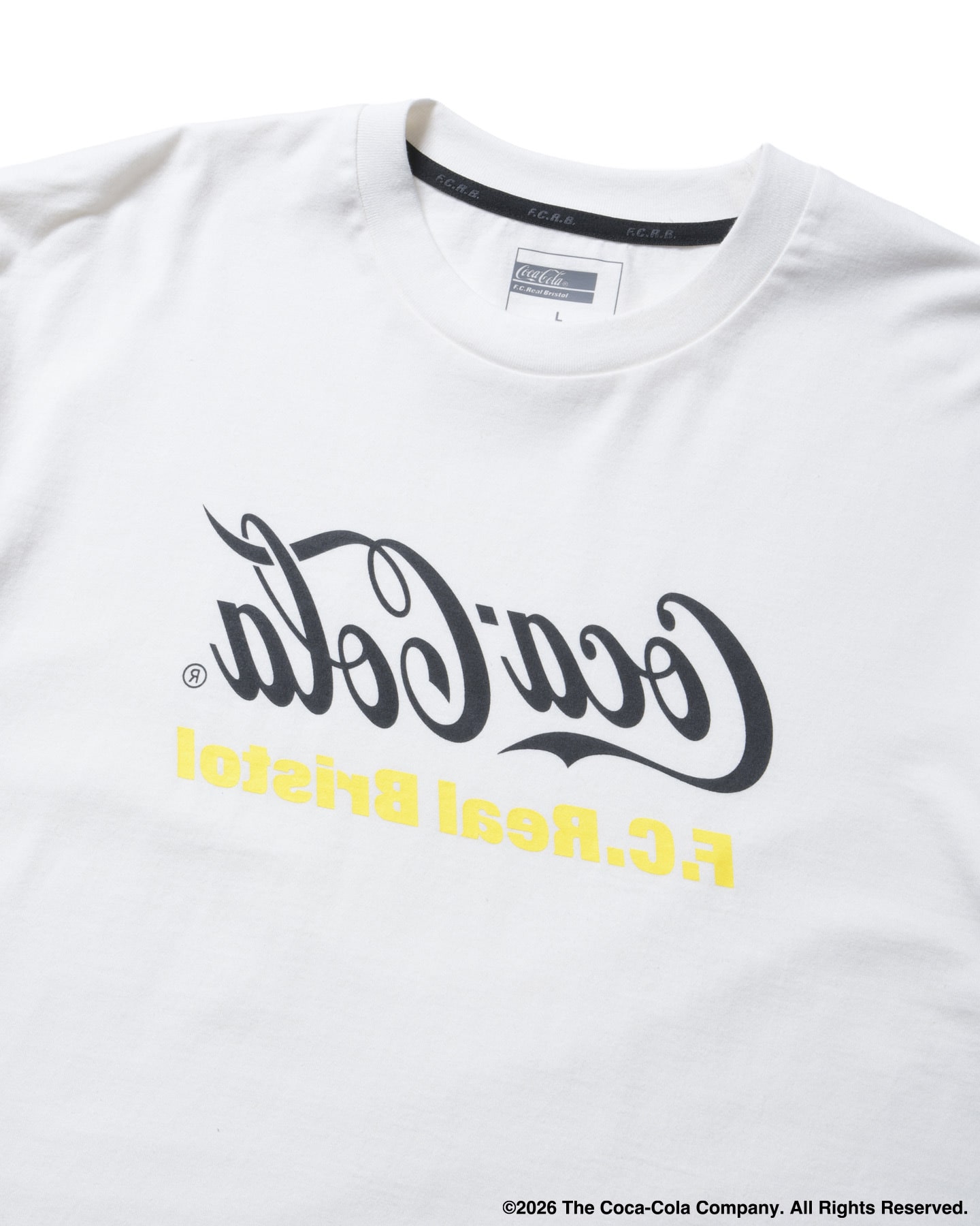SOPH. | Coca-Cola MIRROR LOGO TEE(M WHITE):