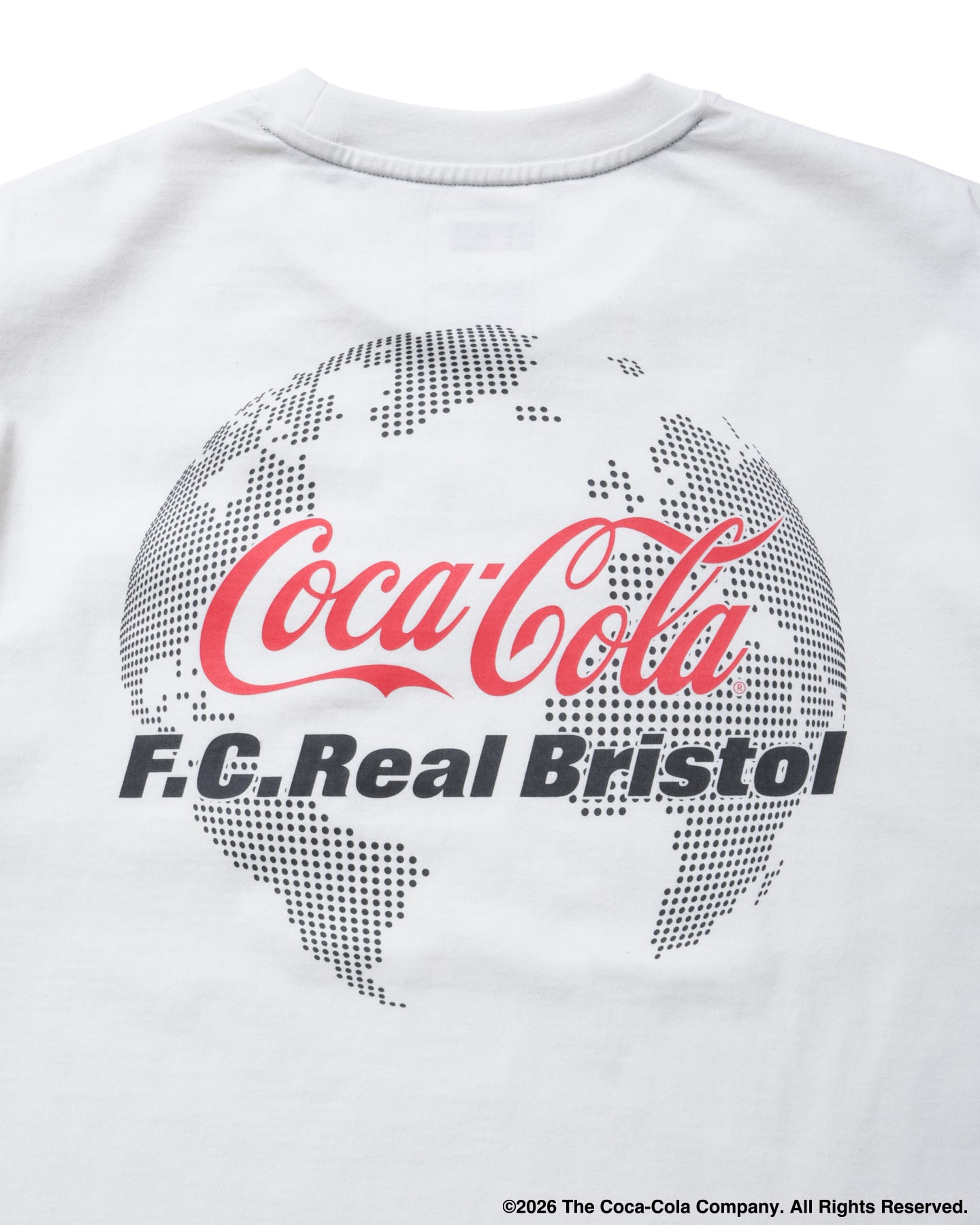 SOPH. | Coca-Cola GLOBE LOGO EMBLEM POCKET TEE(M WHITE):