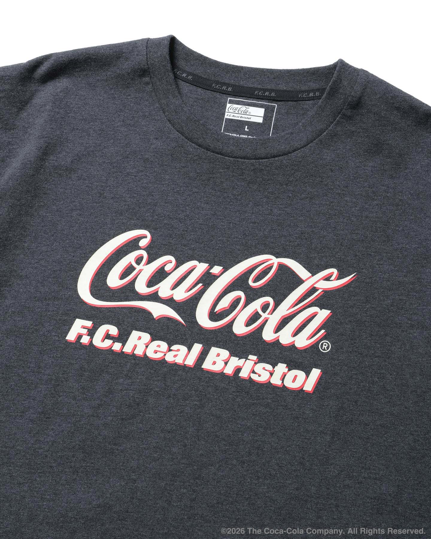 SOPH. | Coca-Cola HEATHER TEE(M BLACK):
