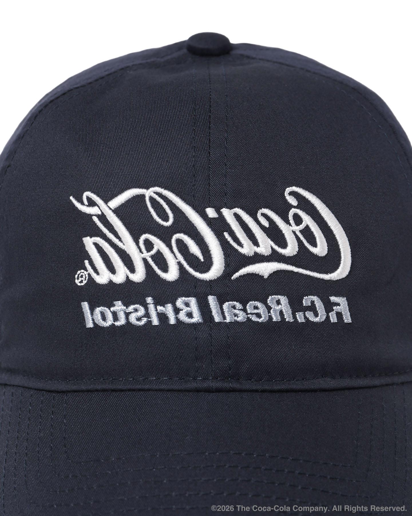 SOPH. | Coca-Cola MIRROR LOGO CAP(FREE NAVY):