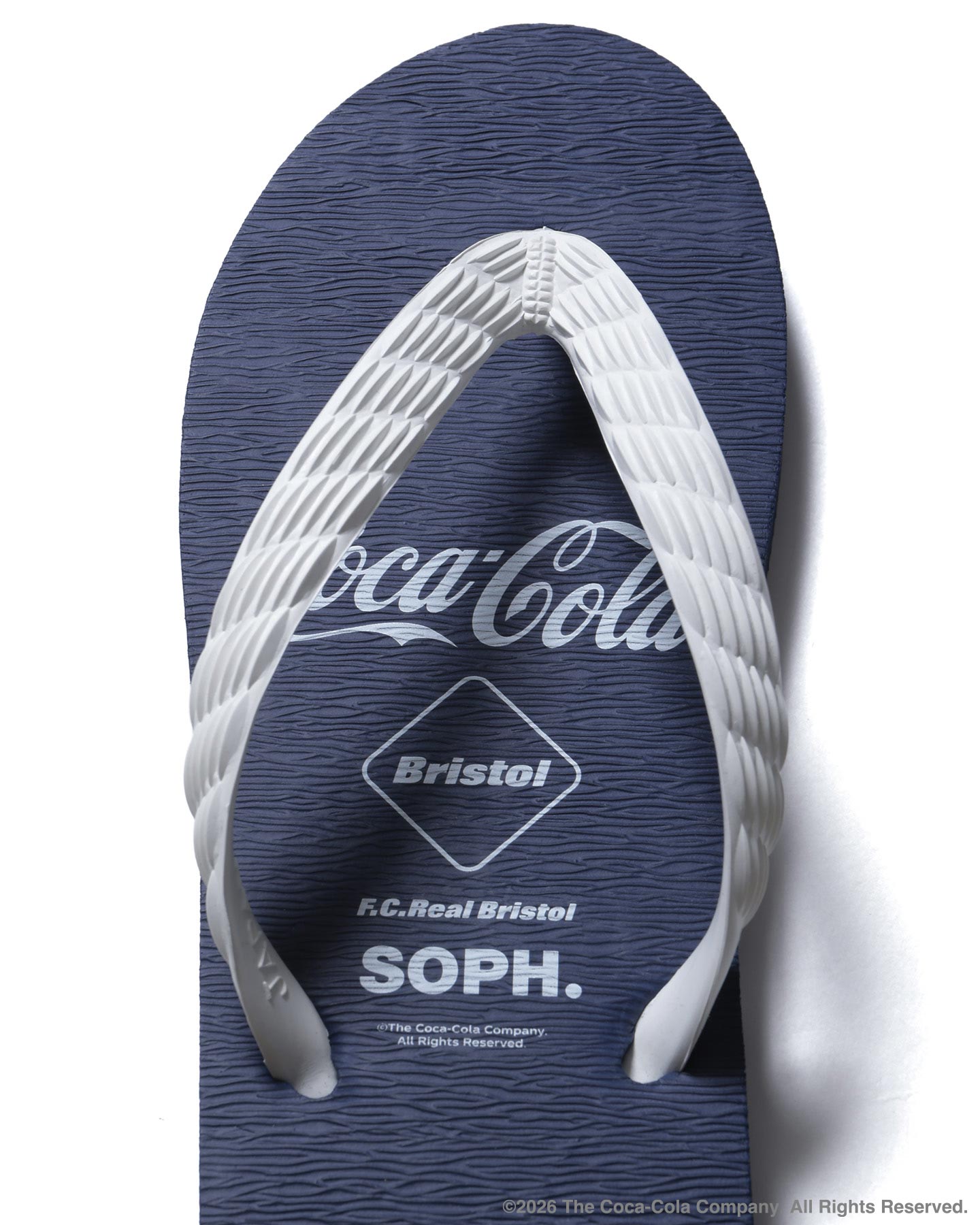 SOPH. | Coca-Cola LISTED LOGOS BEACH SANDALS(27cm NAVY):