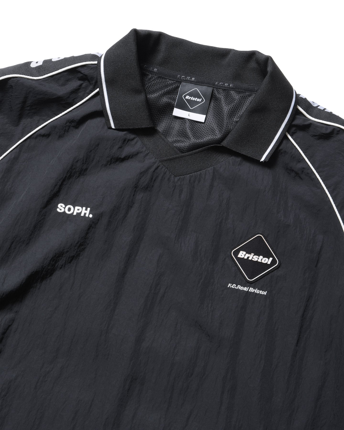 SOPH. | NYLON CHAMBRAY PRACTICE PISTE(M BLACK):
